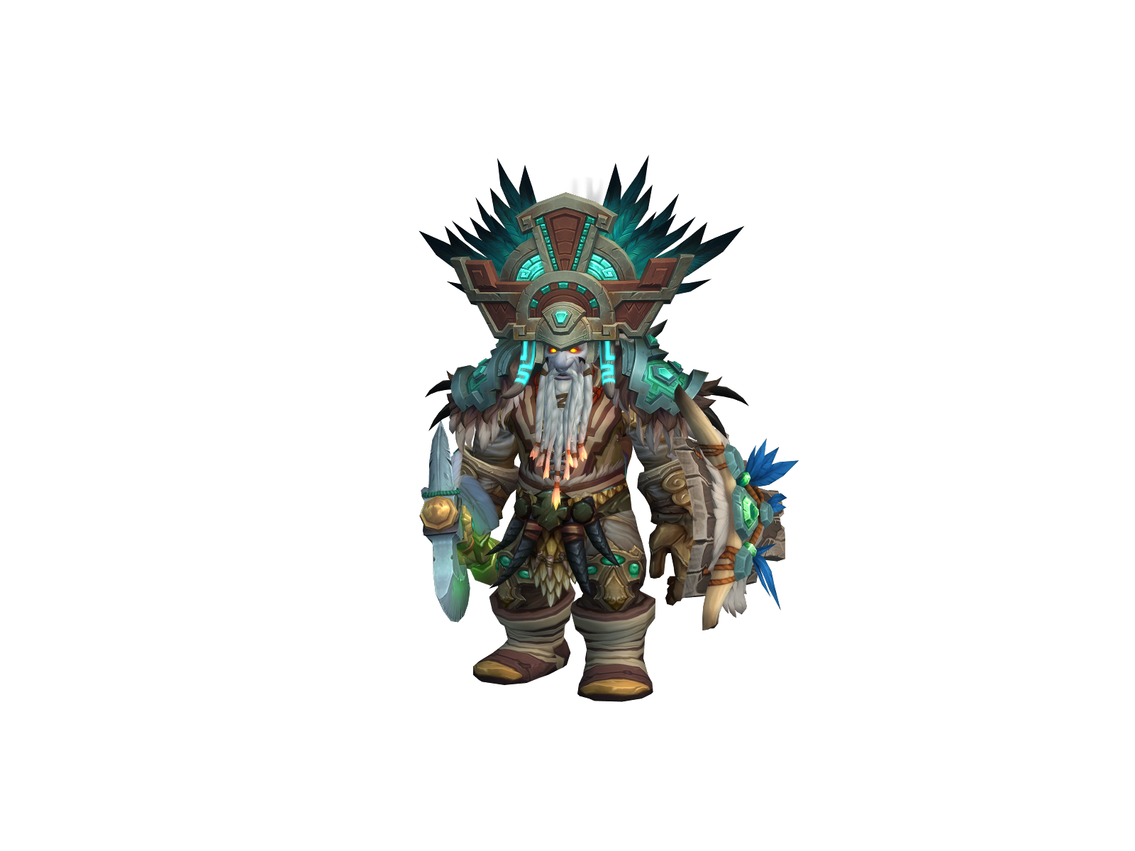 Galíath 3D character render