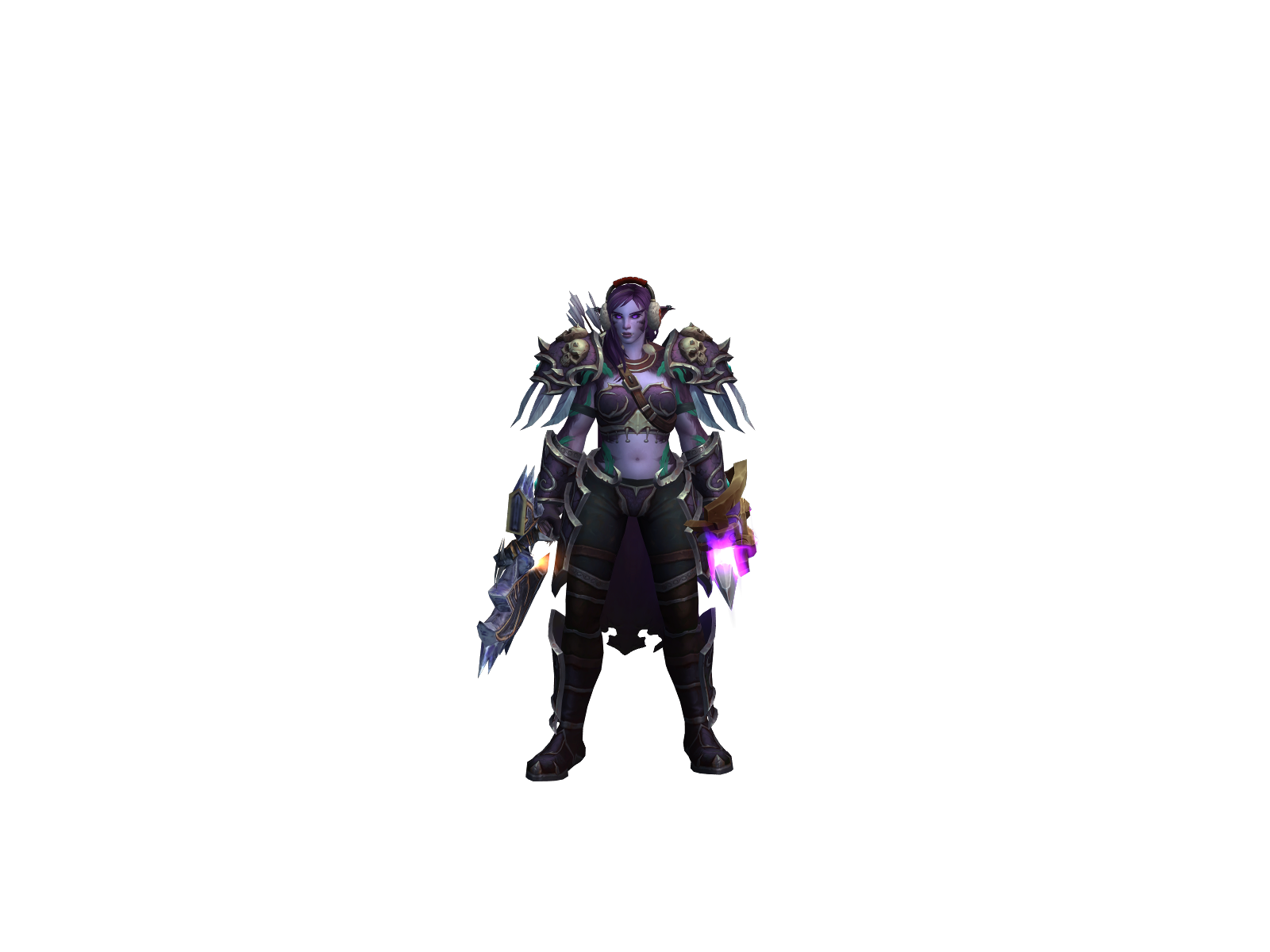 Slimquake 3D character render