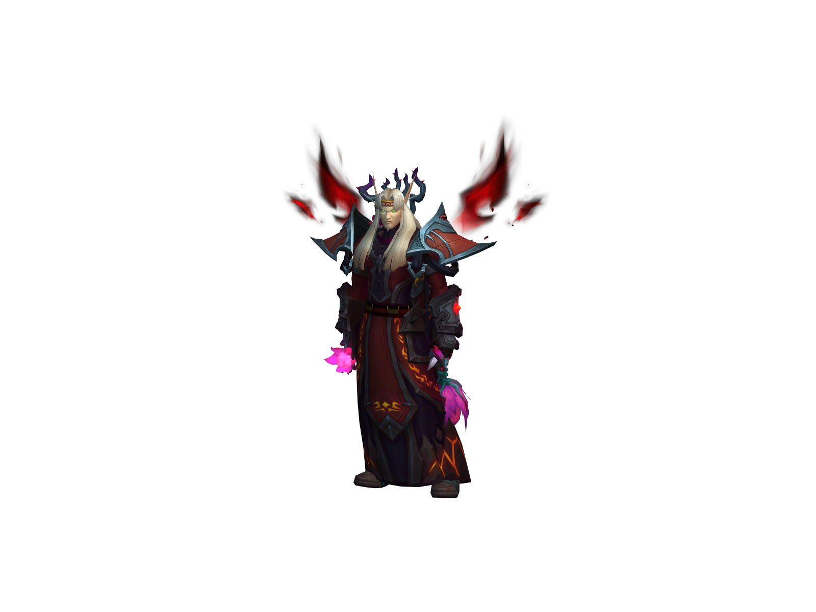 Tojocurse 3D character render