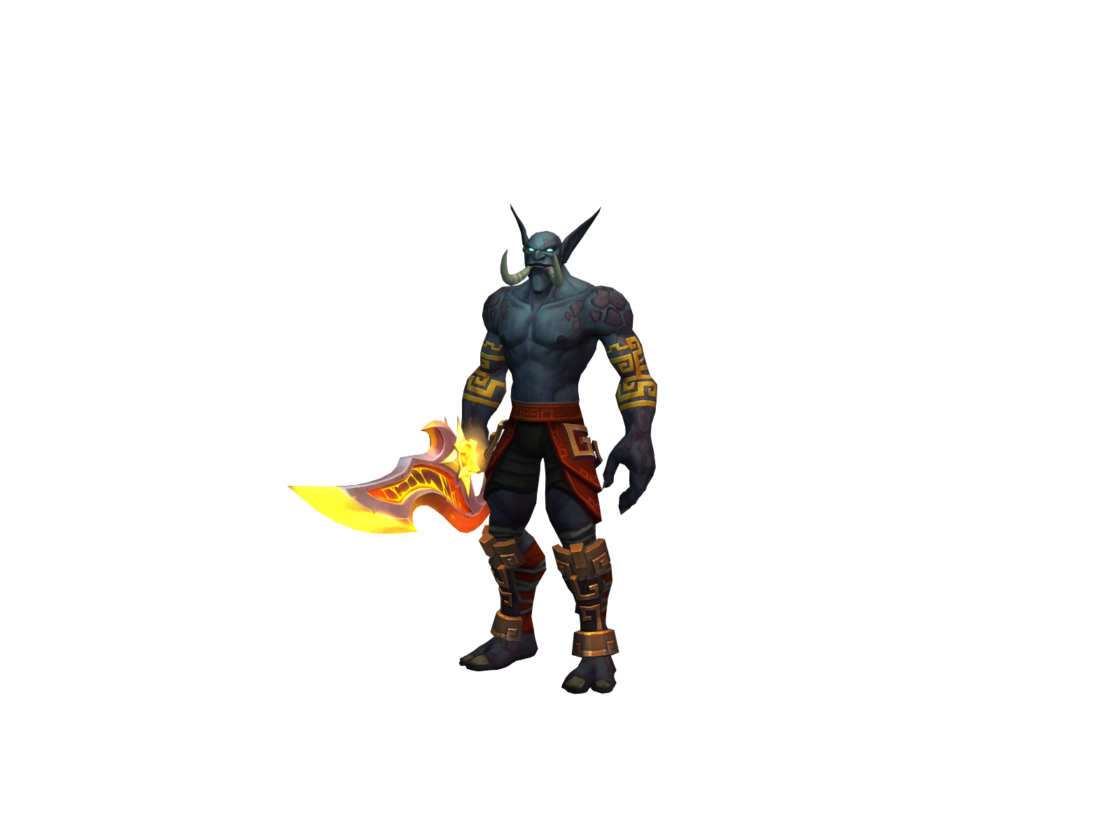 Aziz 3D character render