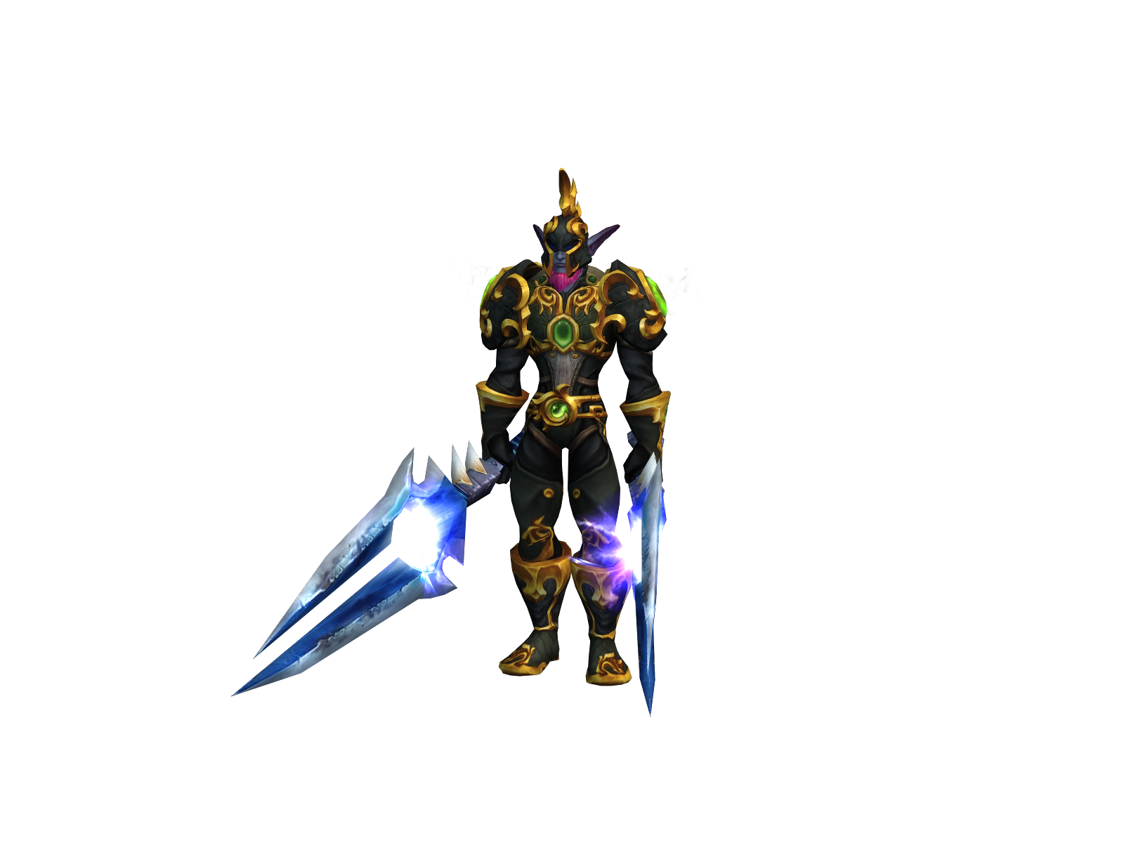 Mahate 3D character render