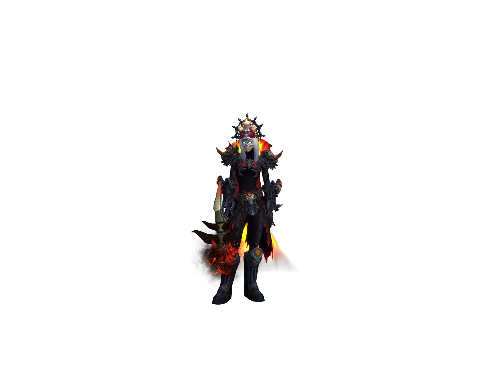 Bellawraith 3D character render