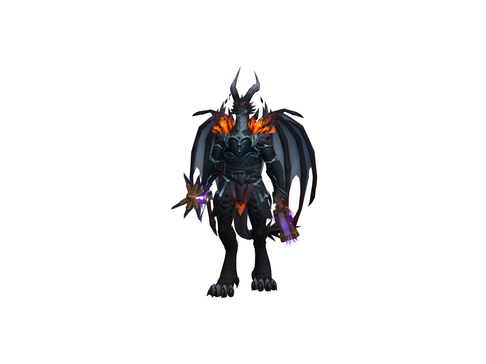 Gorag 3D character render