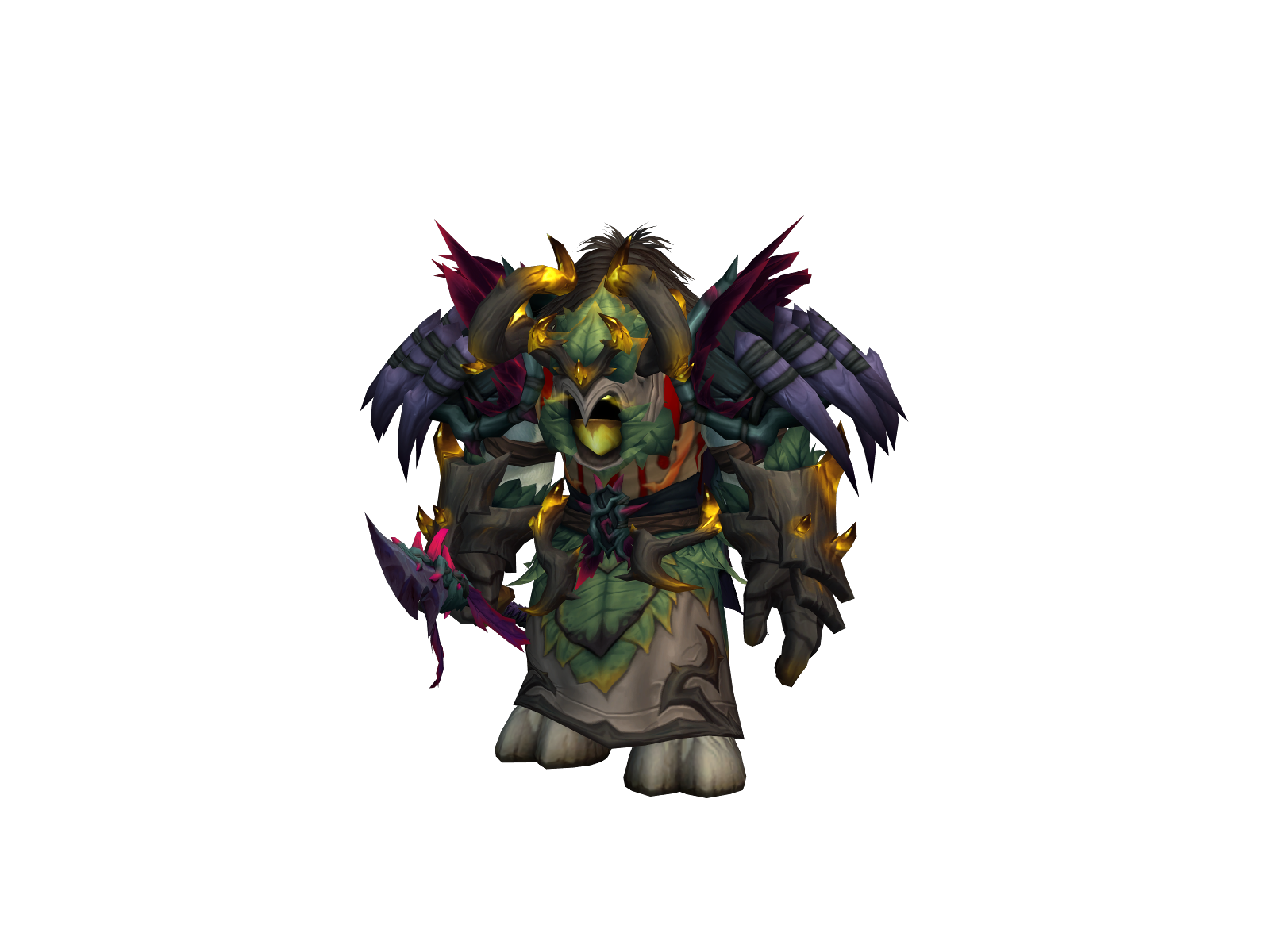 Vulgär 3D character render