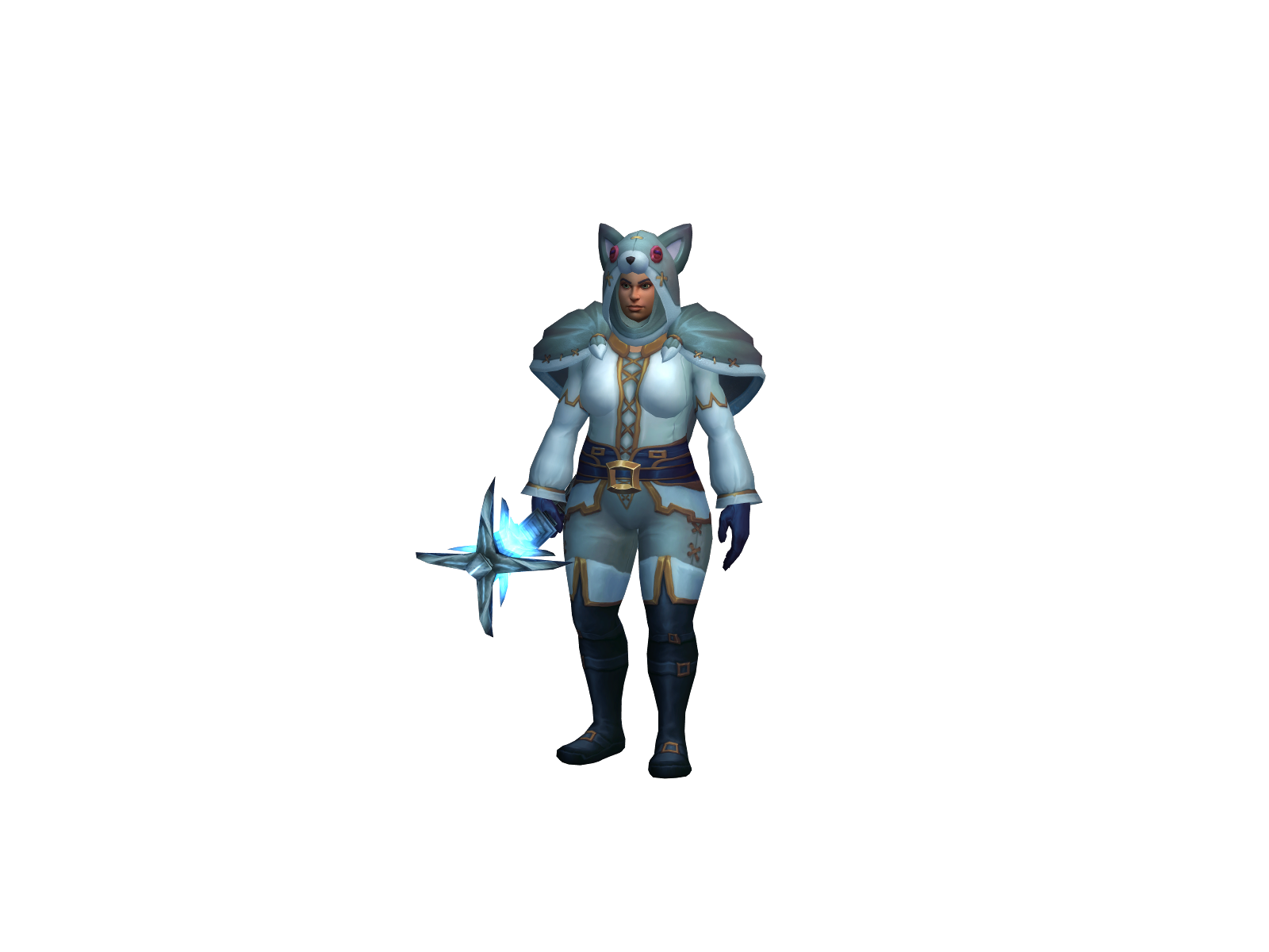 Space 3D character render