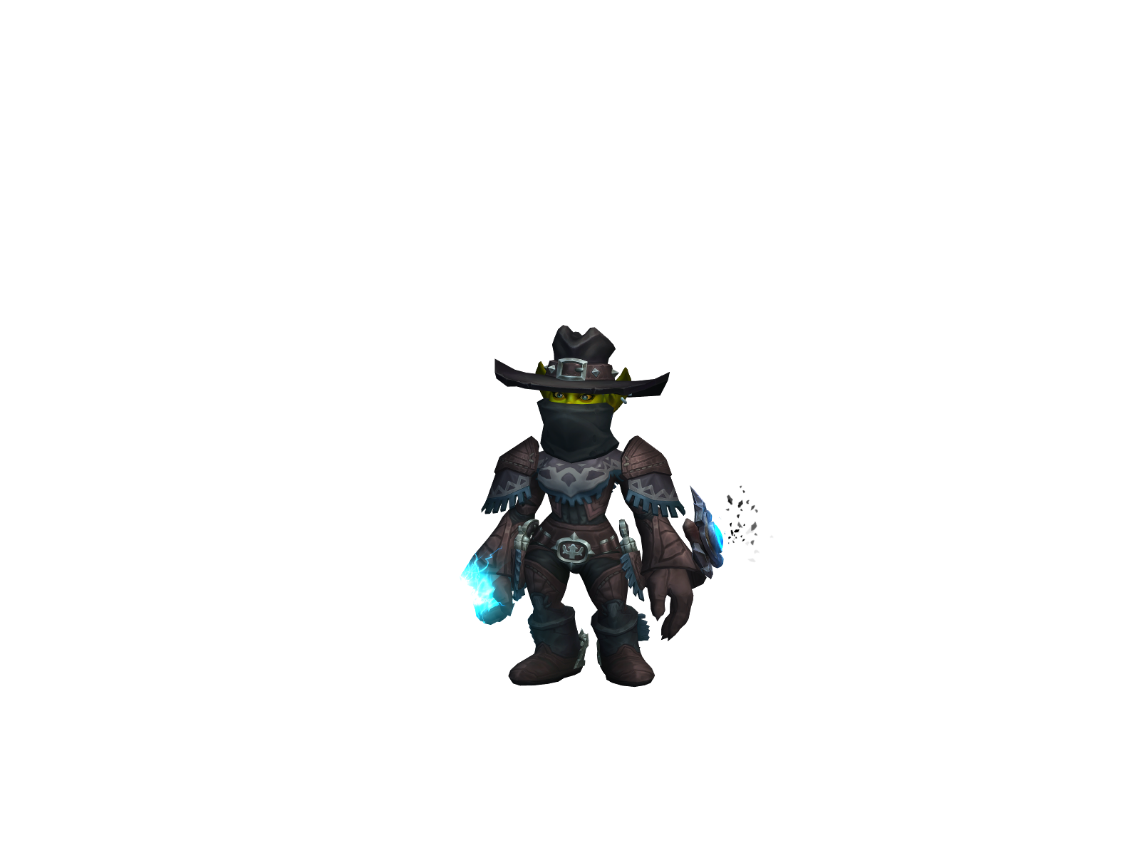 Dealer 3D character render