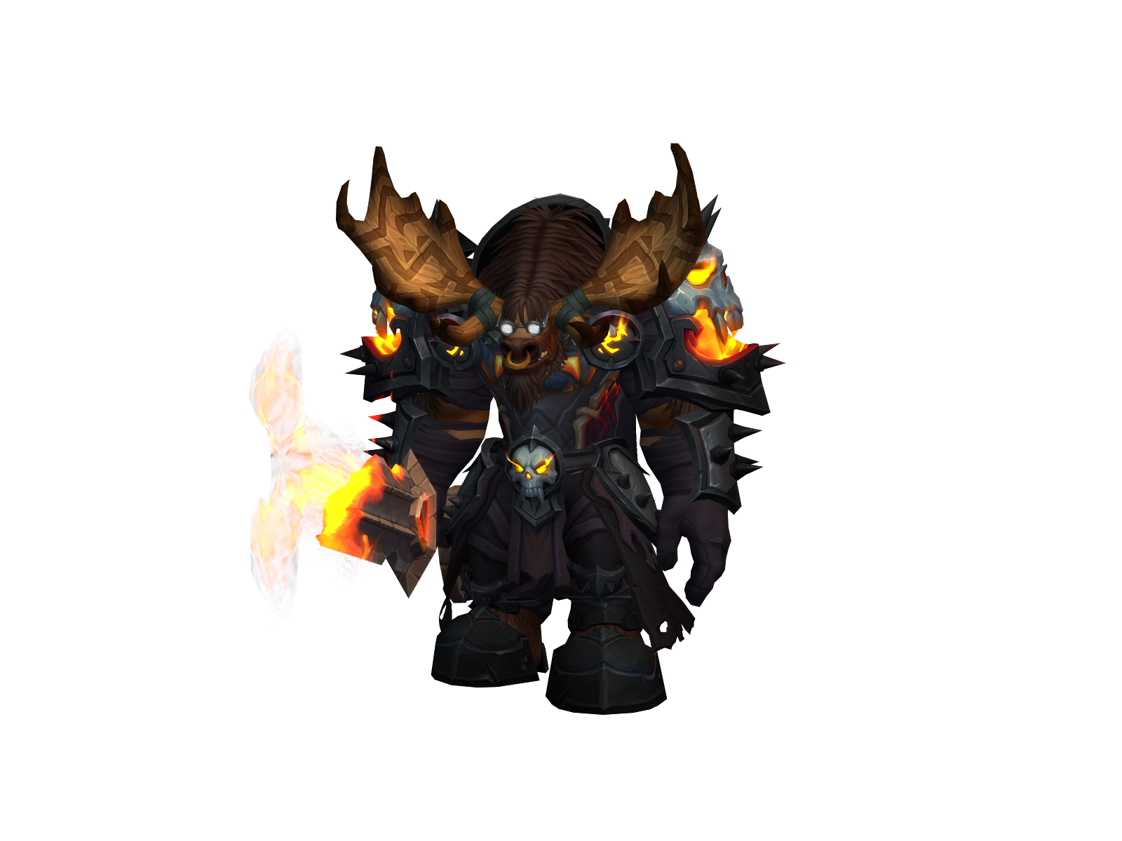 Swolemourne 3D character render