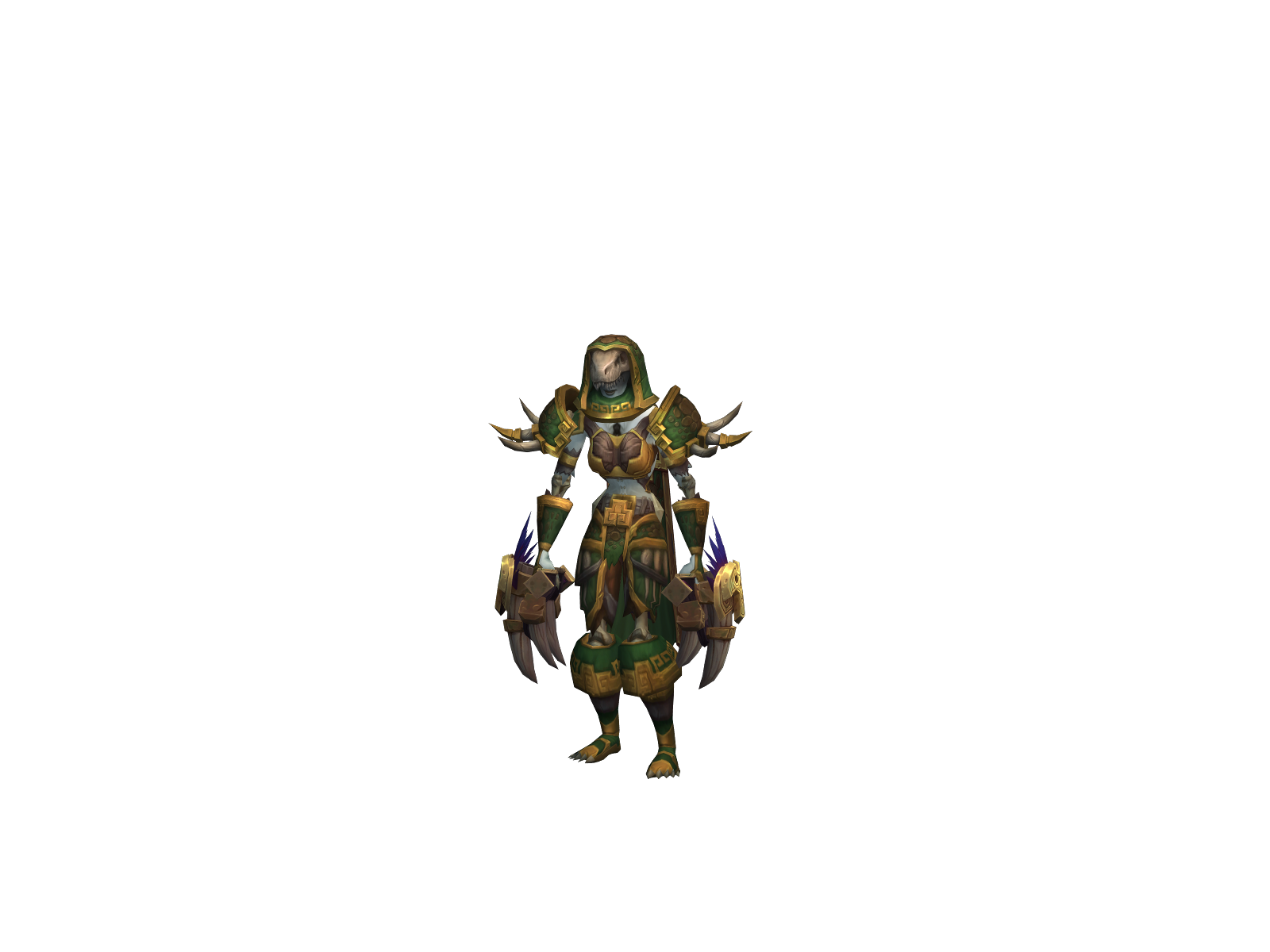 Dreadzilla 3D character render