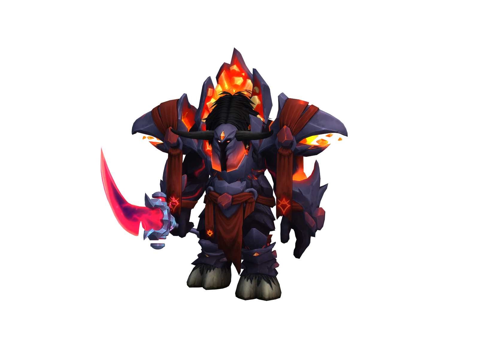 Palsu 3D character render