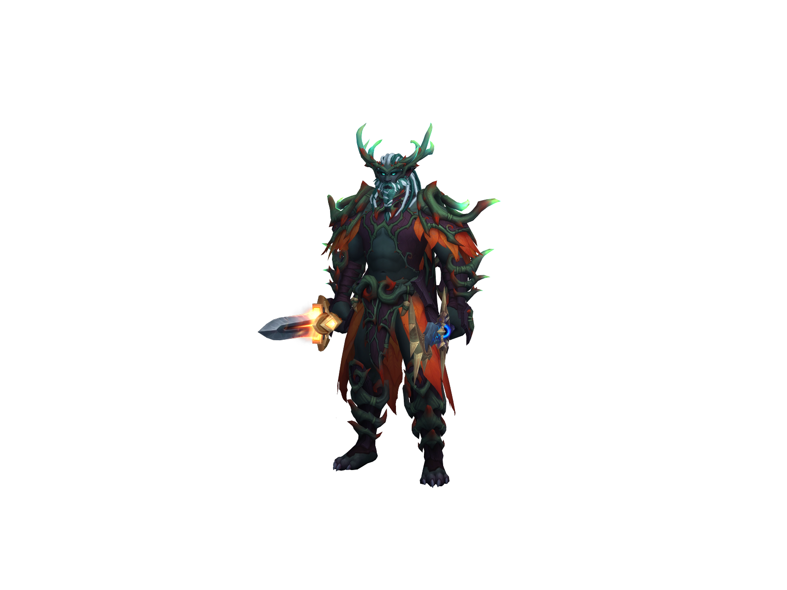 Rhoenir 3D character render