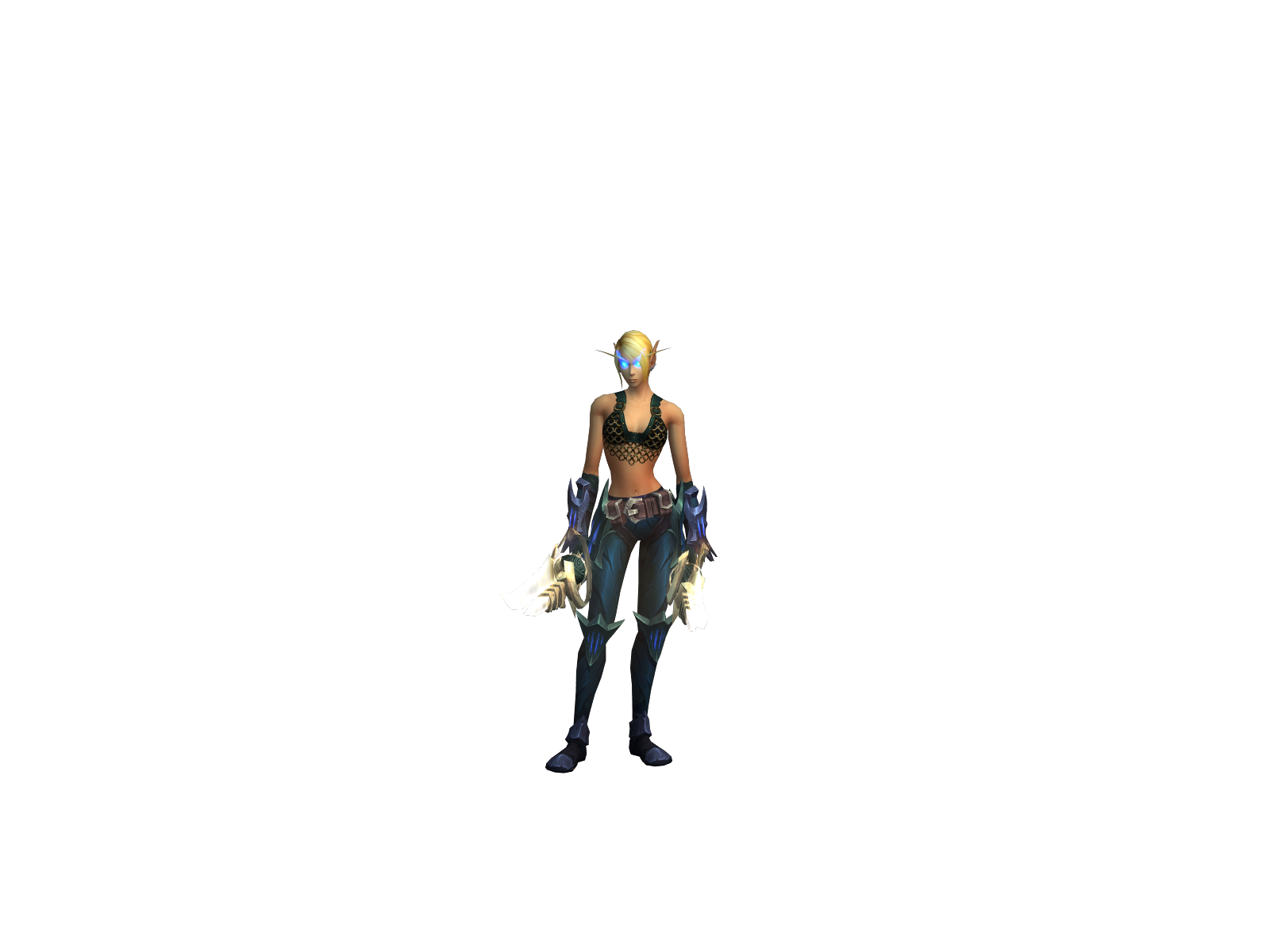 Kycilia 3D character render