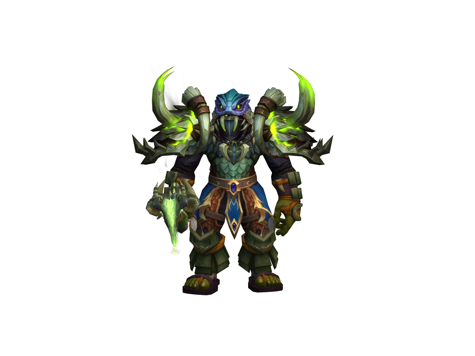 Rawspits 3D character render