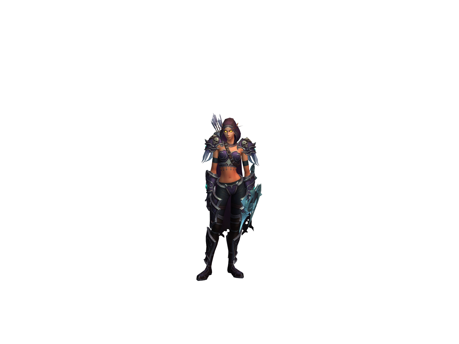 Tanh 3D character render
