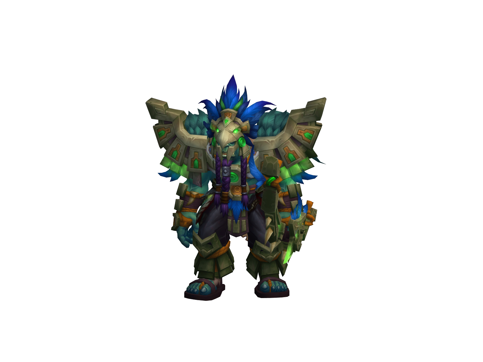 Tehasspound 3D character render