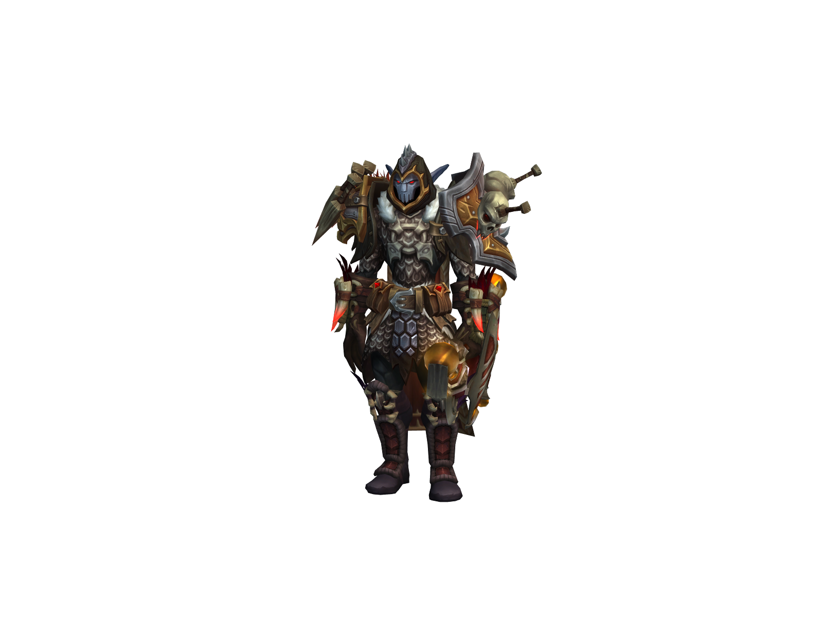 Nelfonashelf 3D character render