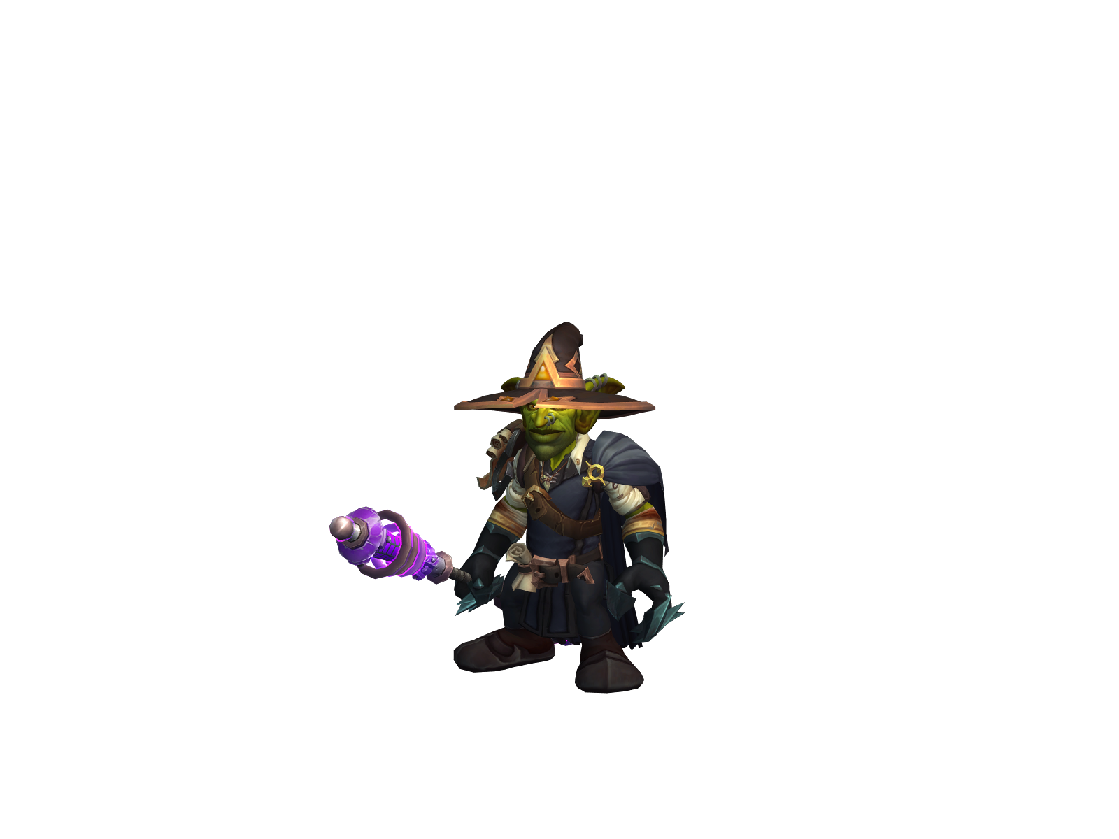 Glitch 3D character render