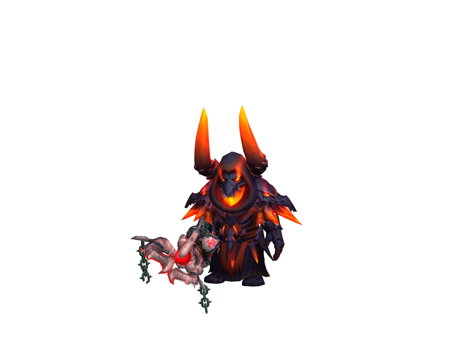 Fearfearfear 3D character render