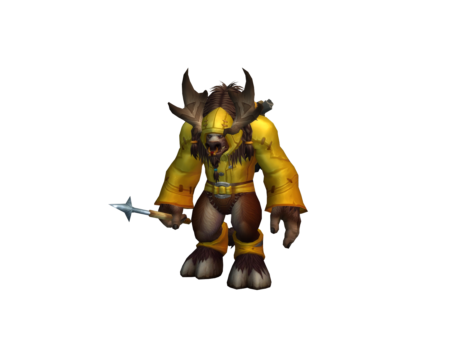 Friedchiken 3D character render
