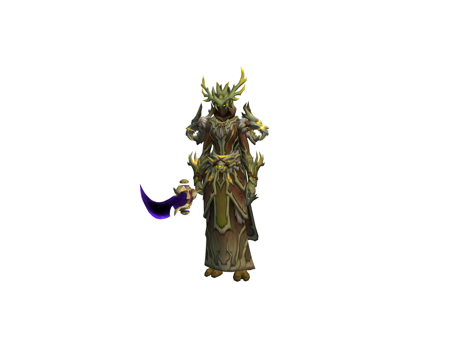 Posho 3D character render
