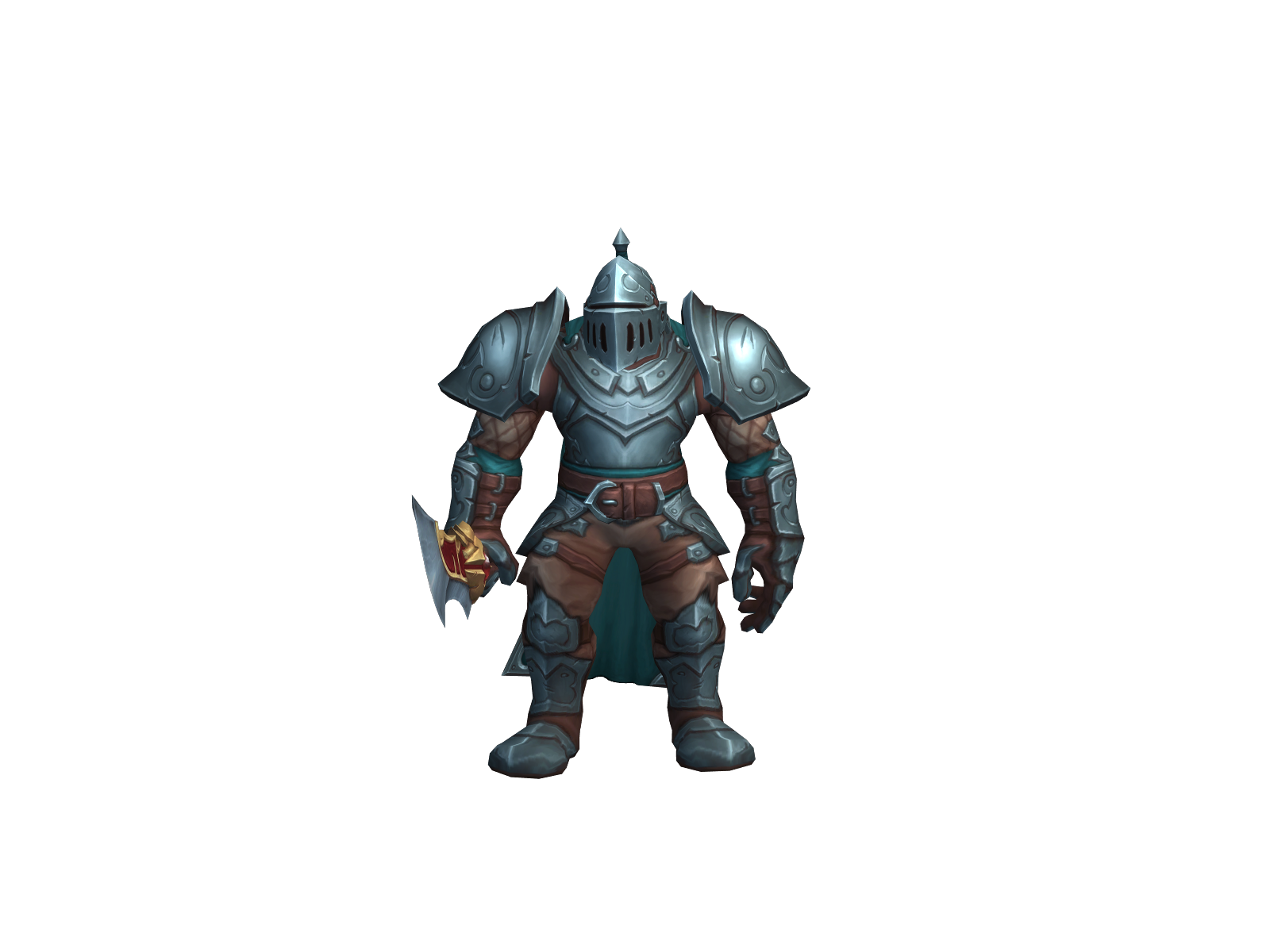 Goramaz 3D character render