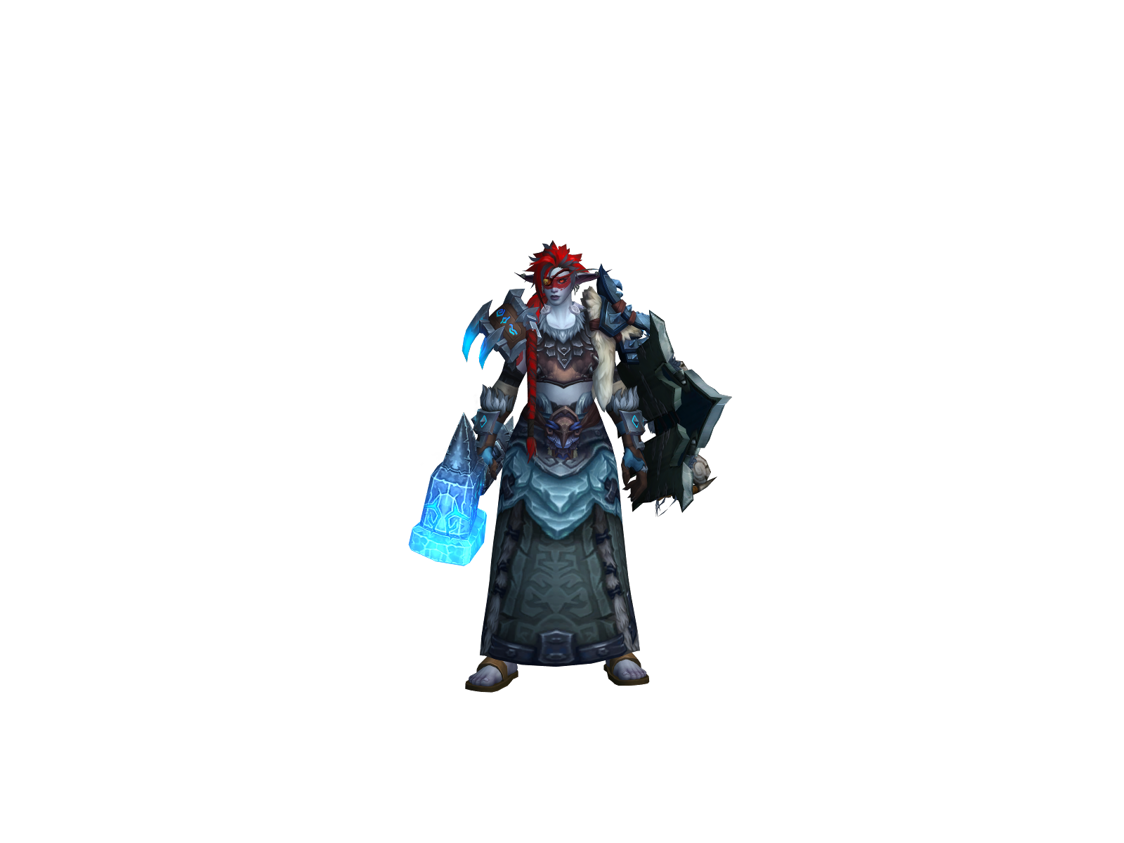 Steppedon 3D character render
