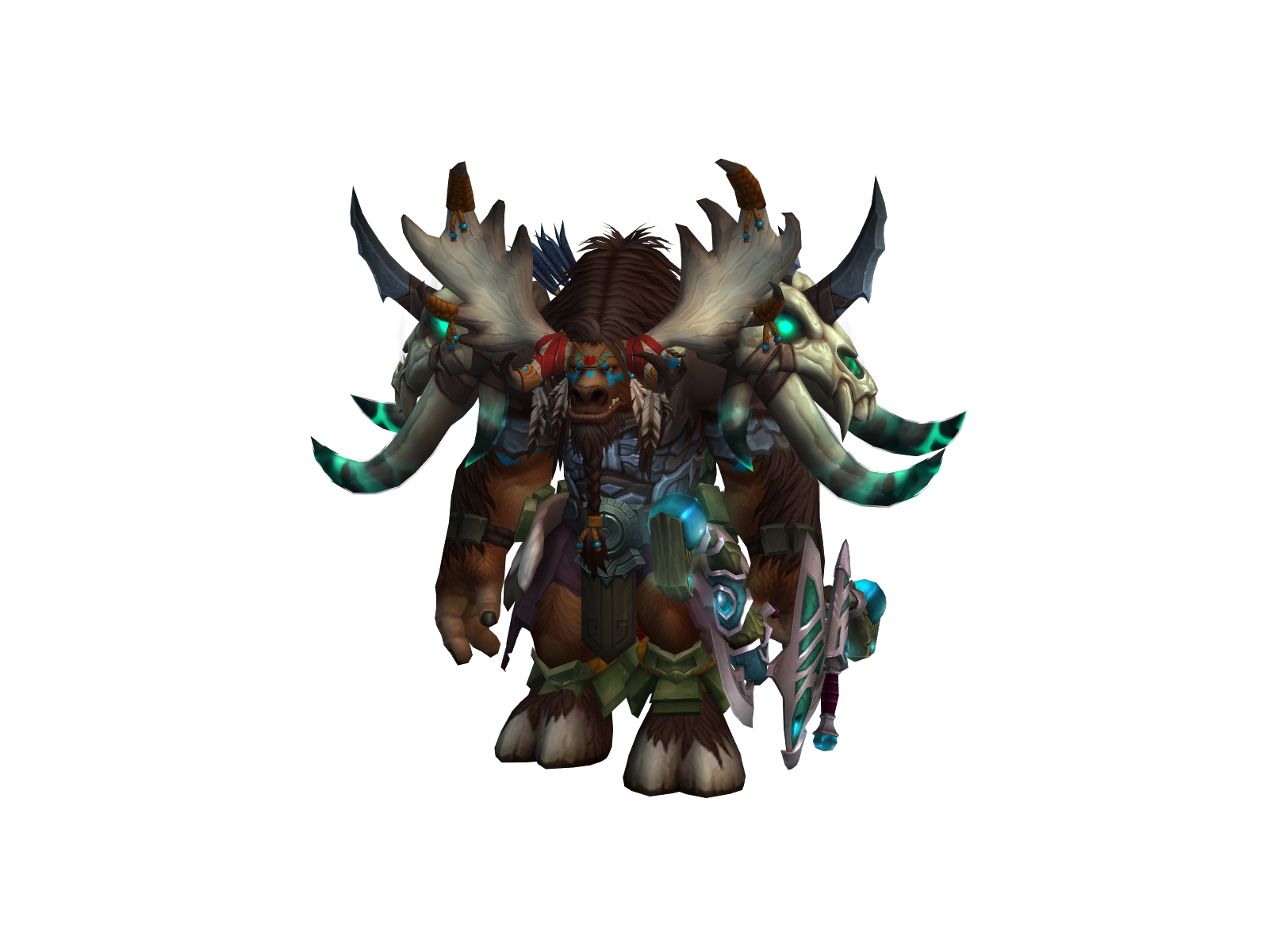 Chicochico 3D character render