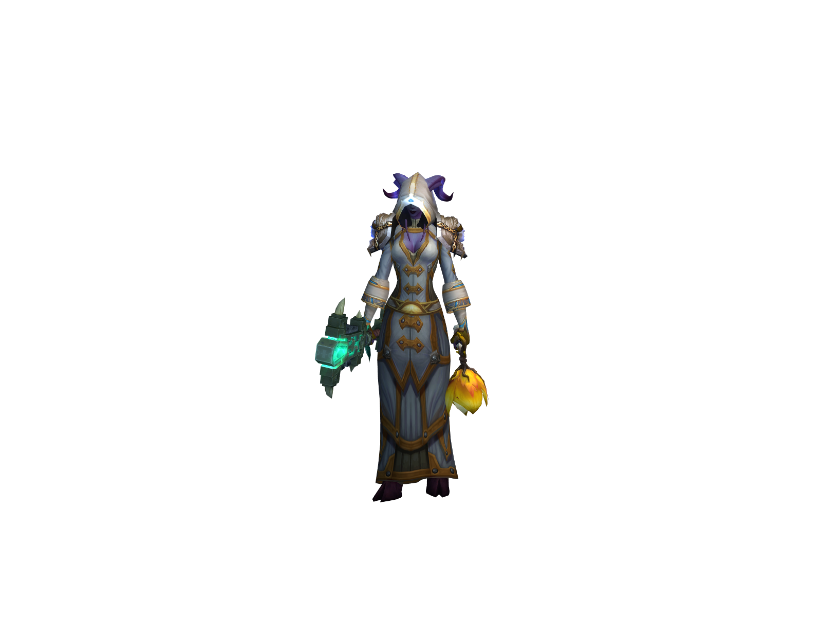 Elysus 3D character render