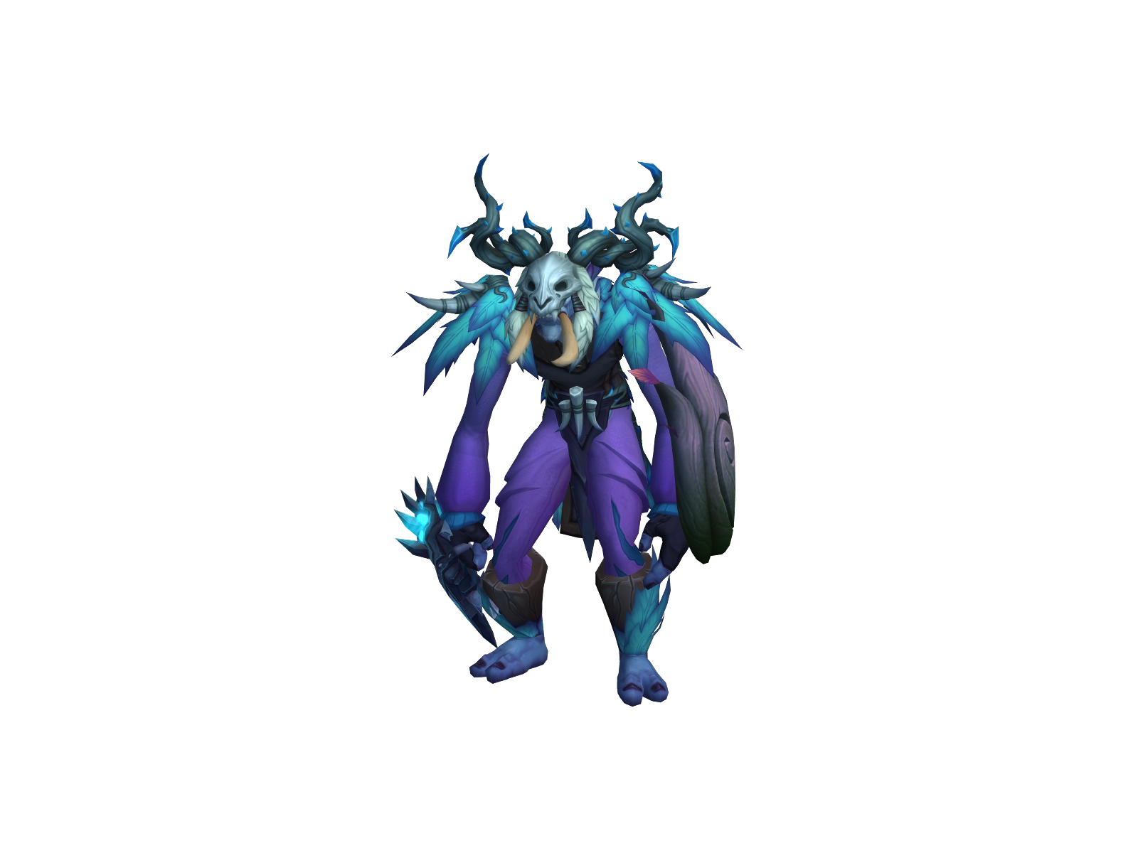 Thyril 3D character render