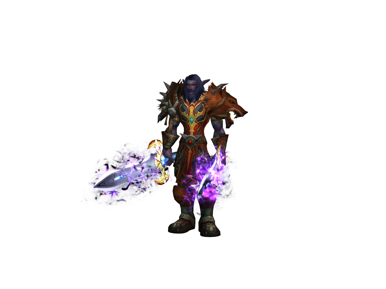 Nekren 3D character render