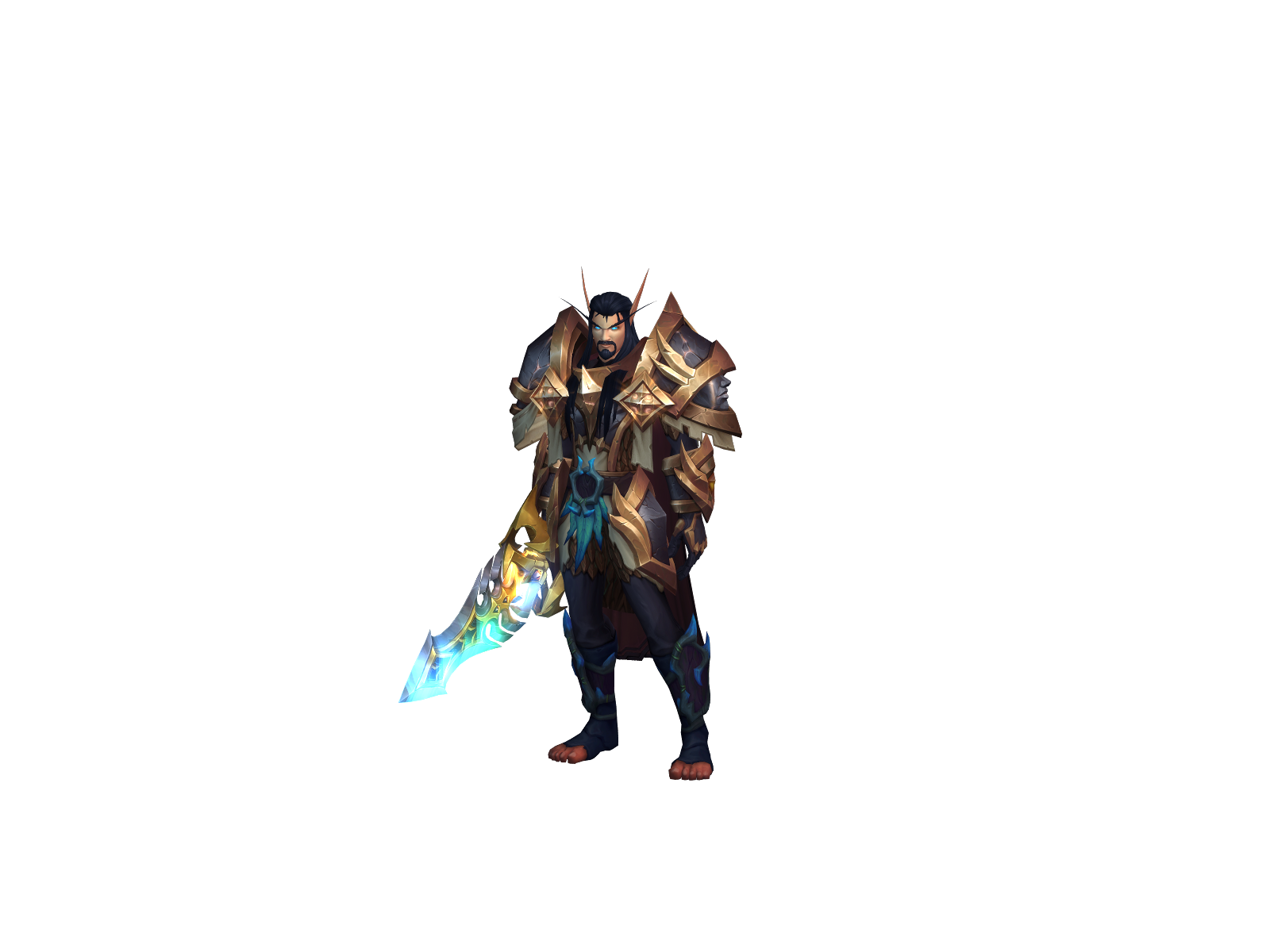 Latheion 3D character render
