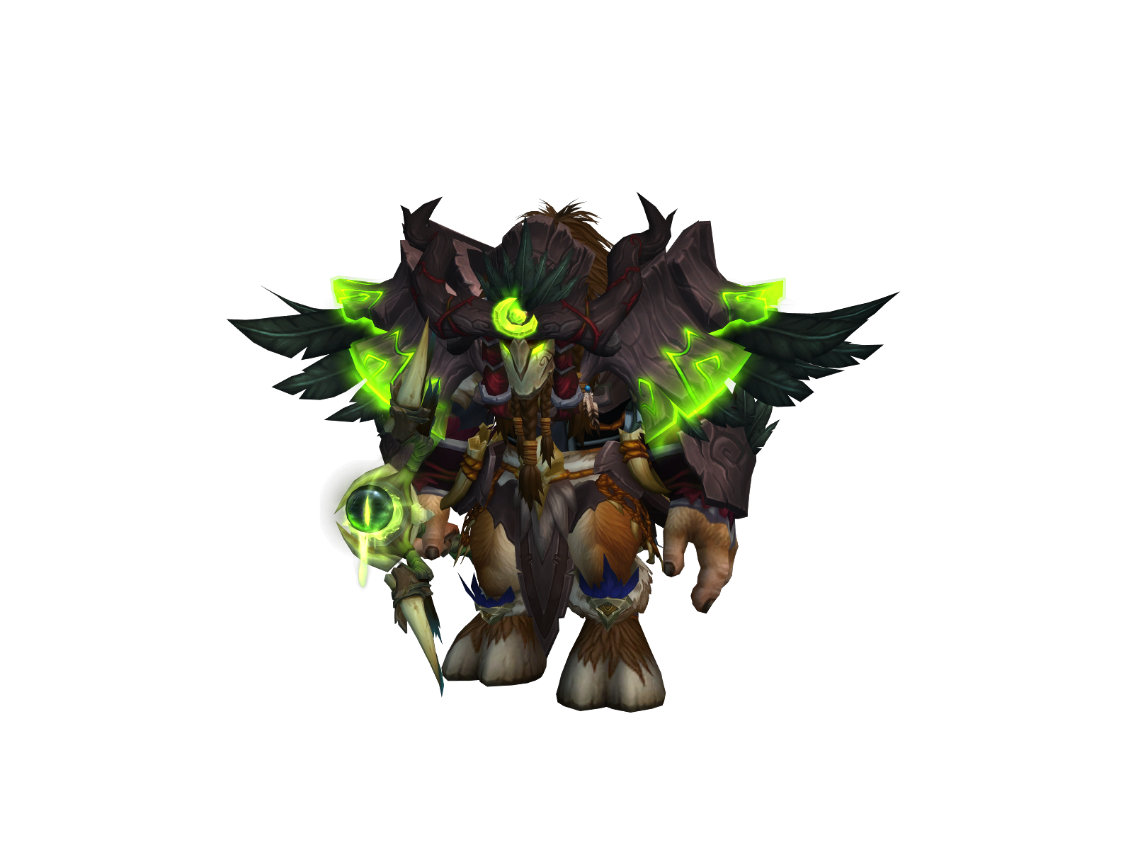 Tahok 3D character render