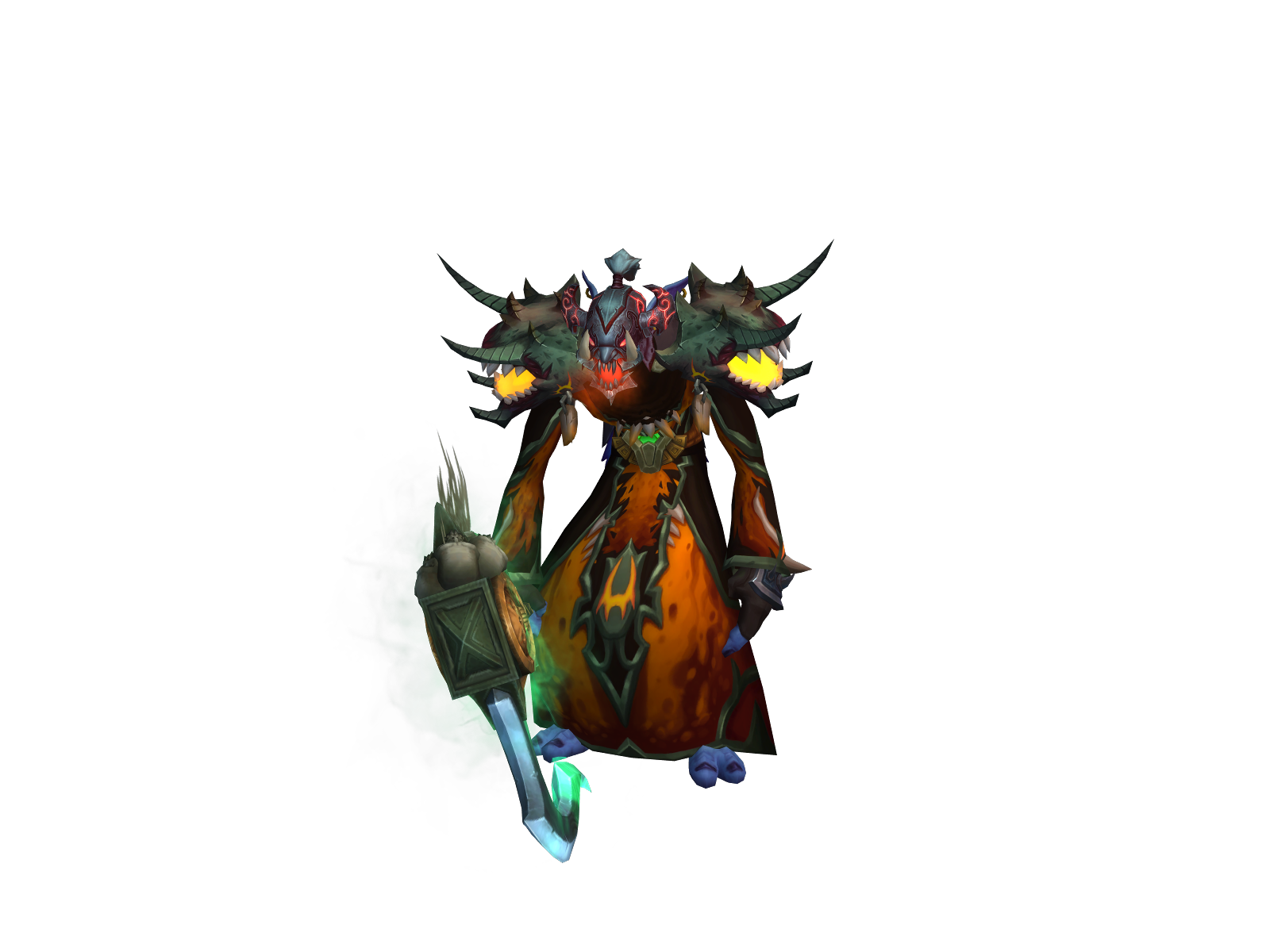 Ventonyl 3D character render