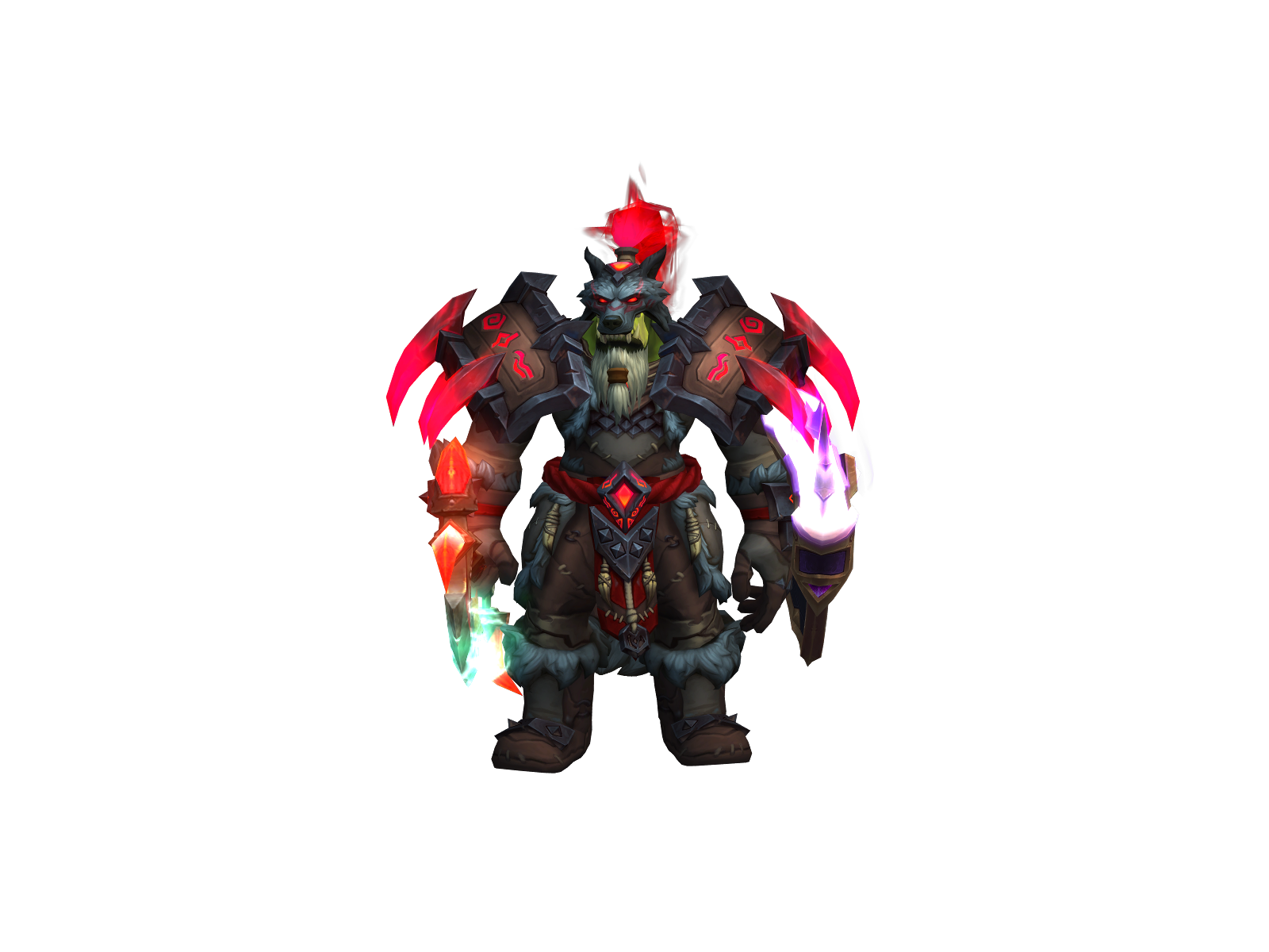 Hexellént 3D character render
