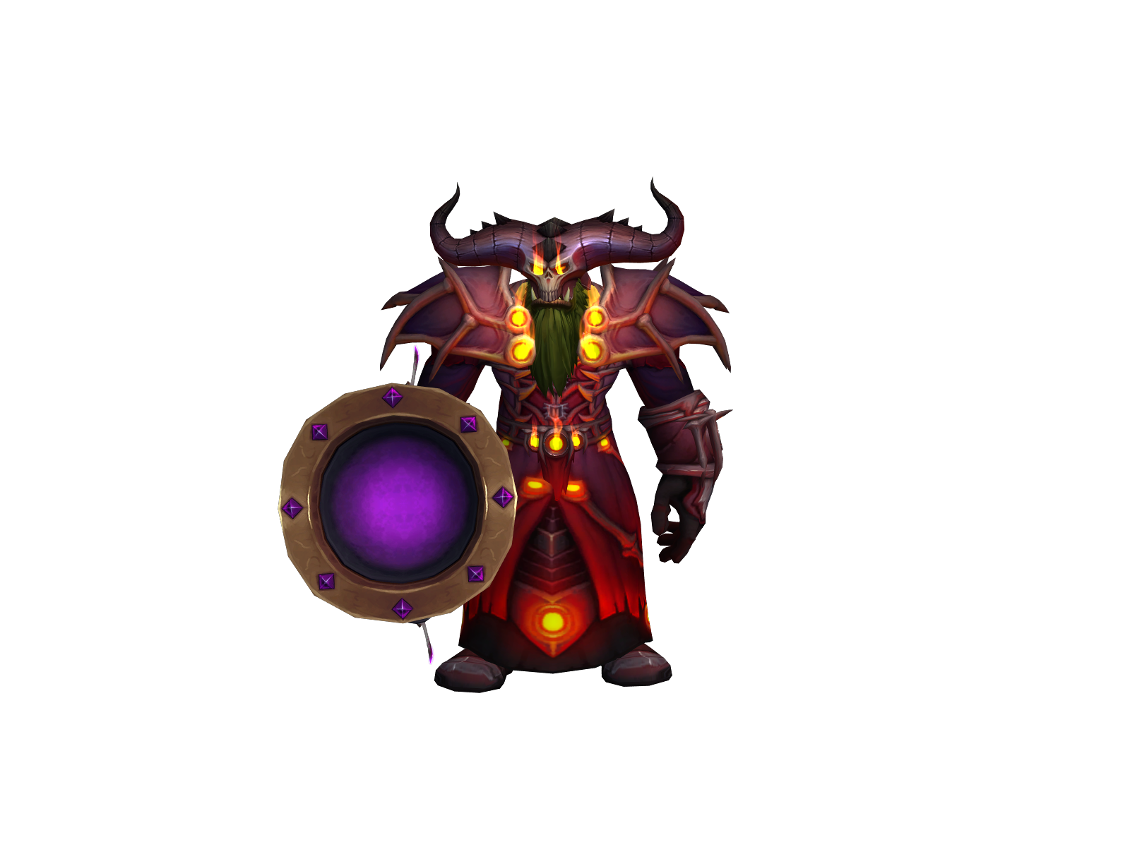 Shayde 3D character render