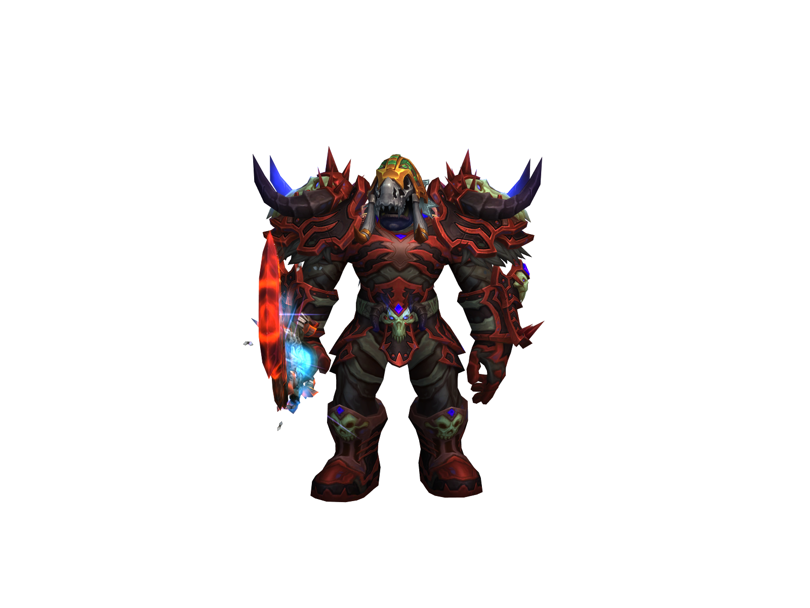 Deathclam 3D character render