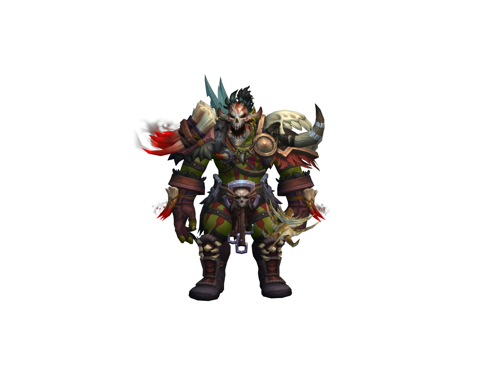 Ghuug 3D character render