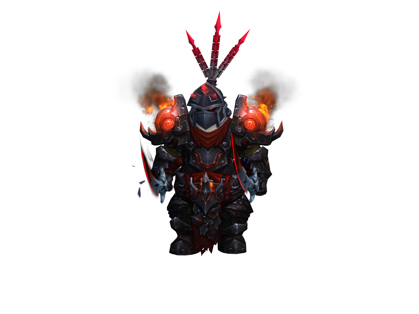 Mustank 3D character render