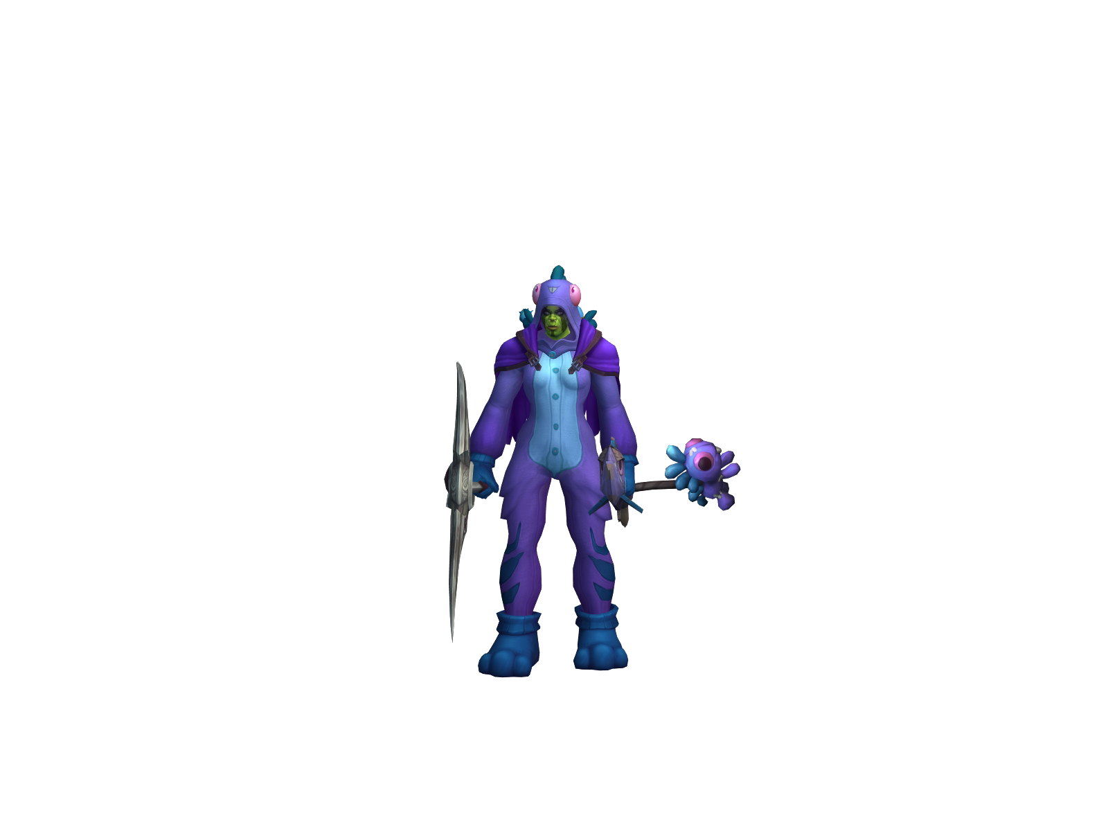 Bizzara 3D character render
