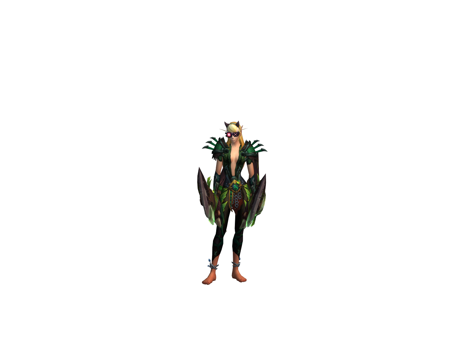 Metha 3D character render