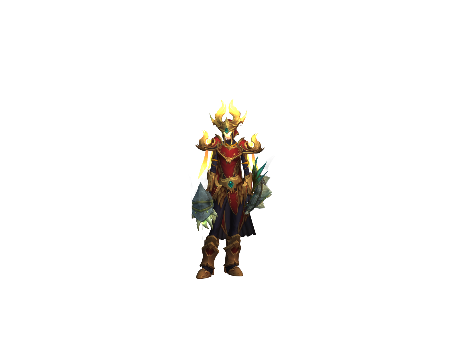 Kerea 3D character render