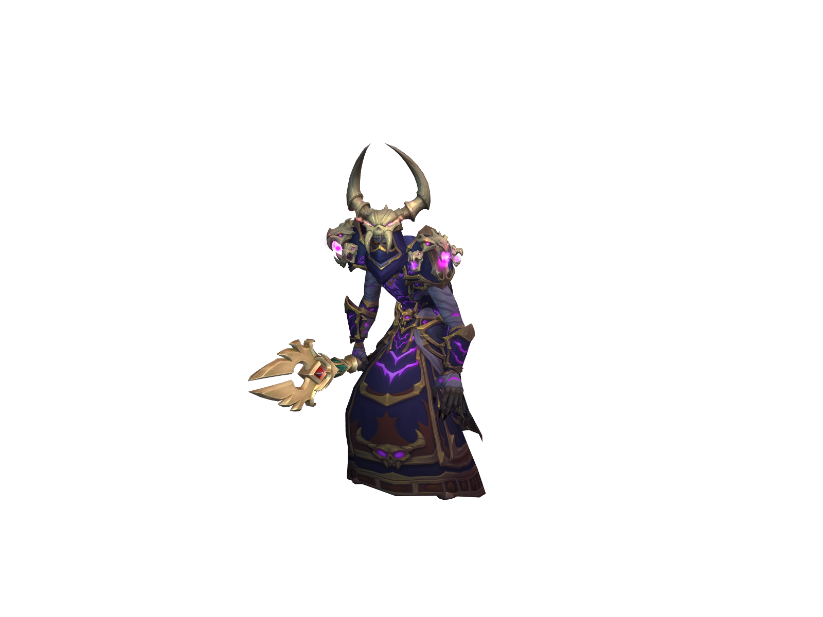 Woland 3D character render