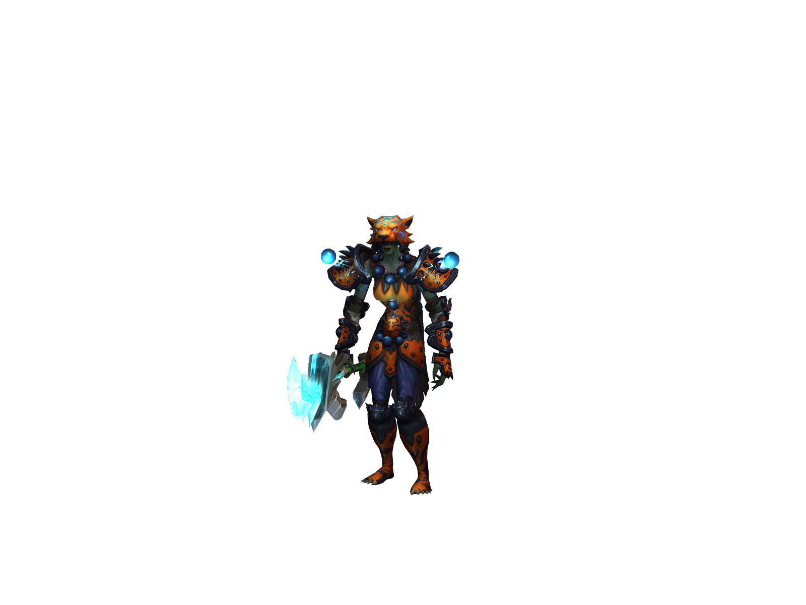 Angelsmonk 3D character render
