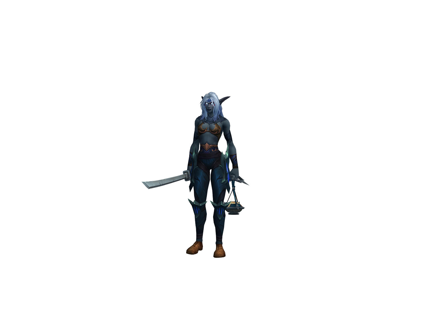 Addypopper 3D character render
