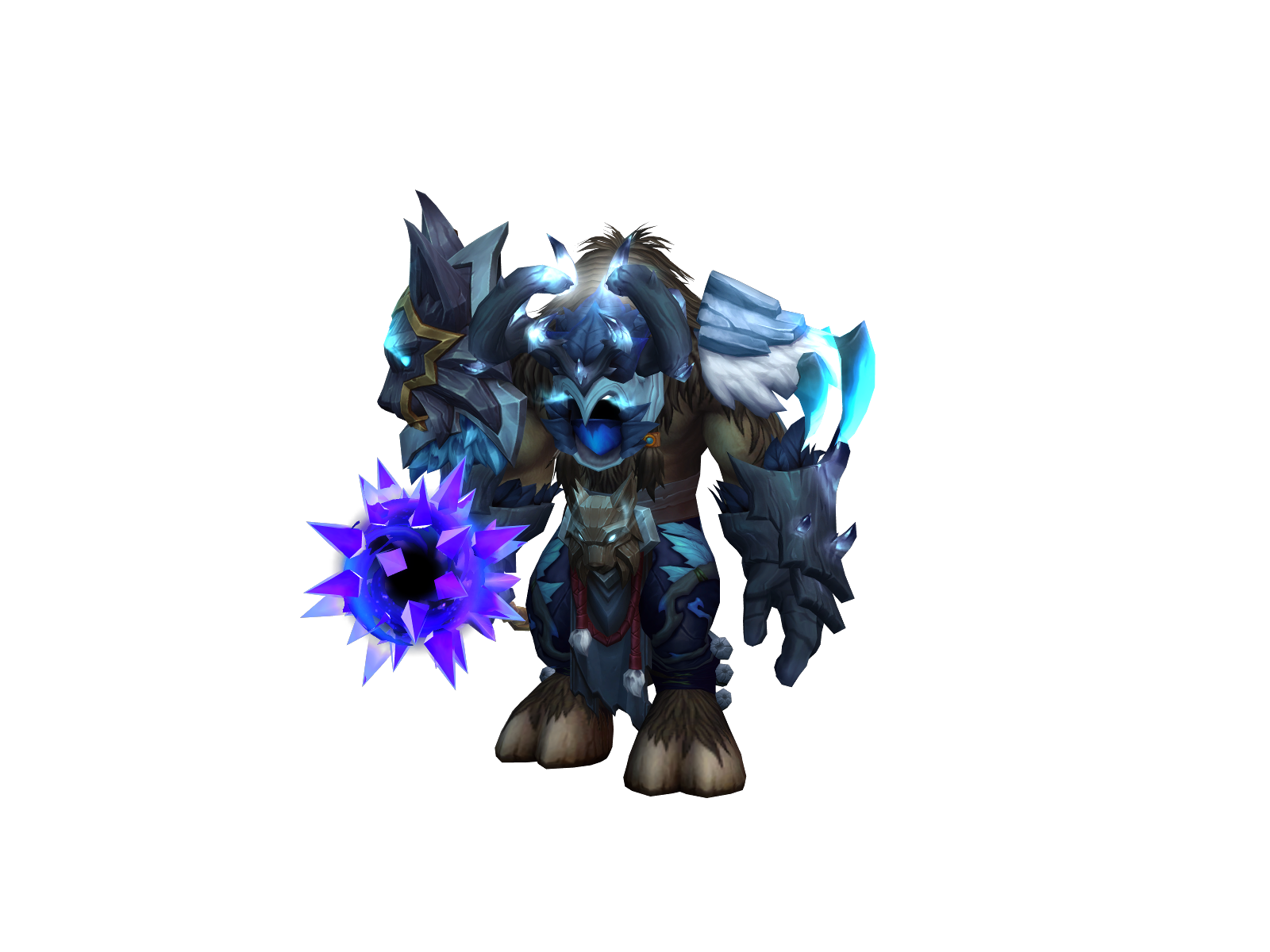 Grrzlebrr 3D character render