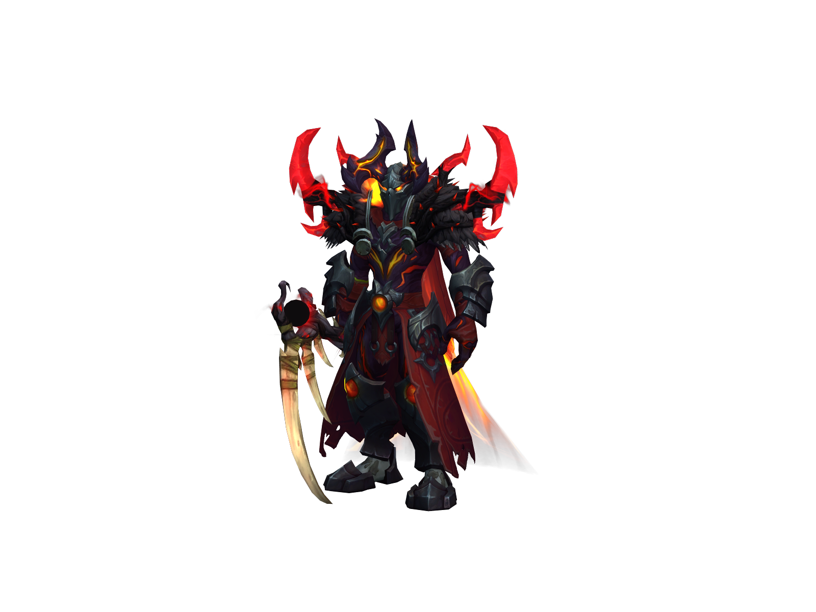 Dragoonsoul 3D character render