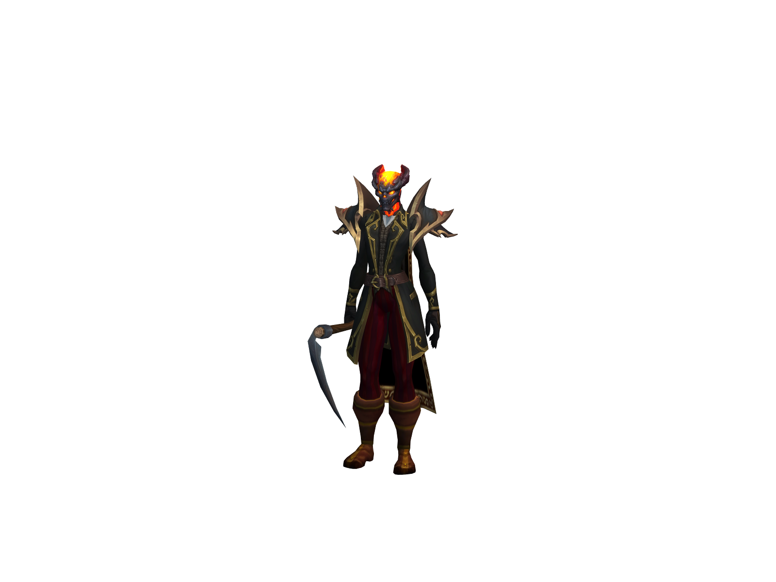 Nupac 3D character render