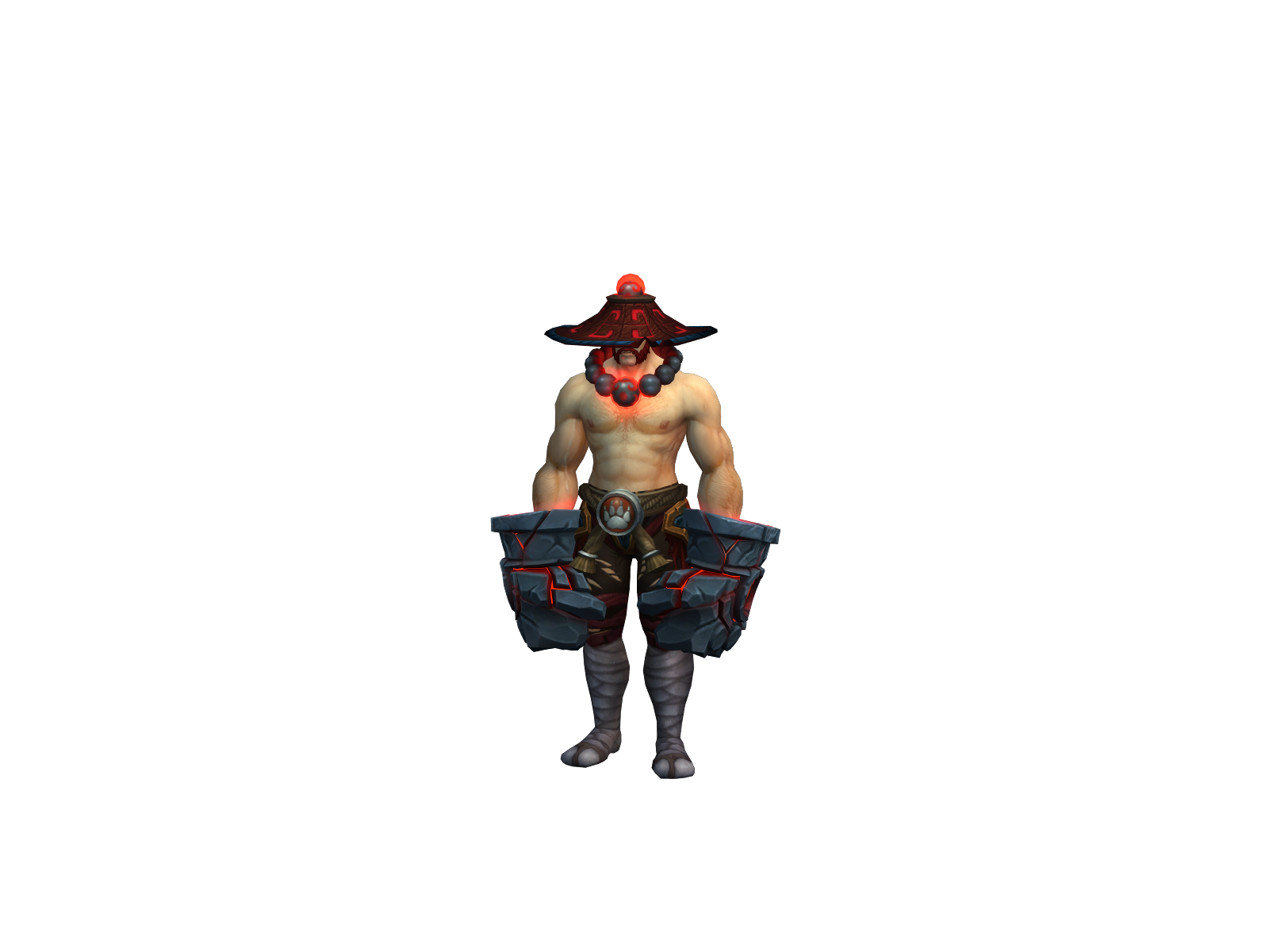 Gronkmonk 3D character render