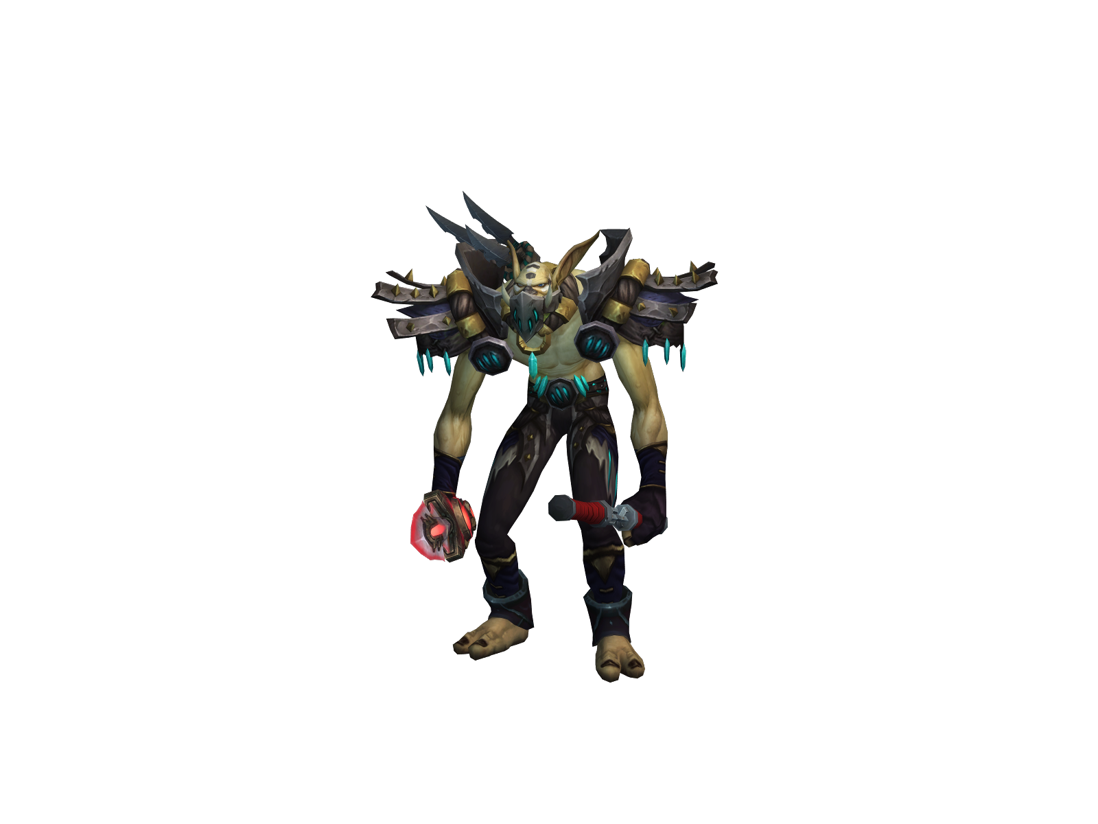 Juggergnat 3D character render