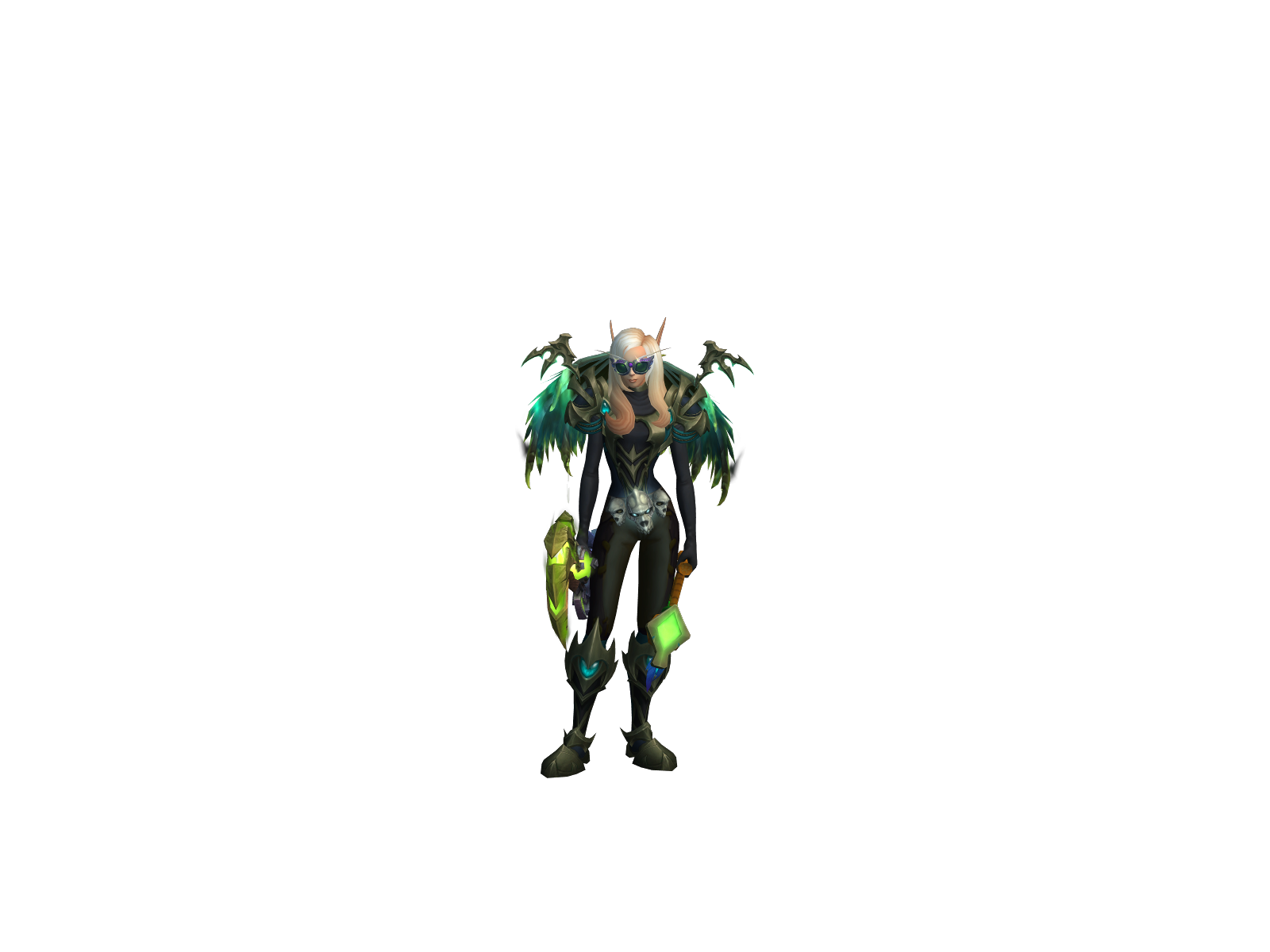 Ashlëy 3D character render