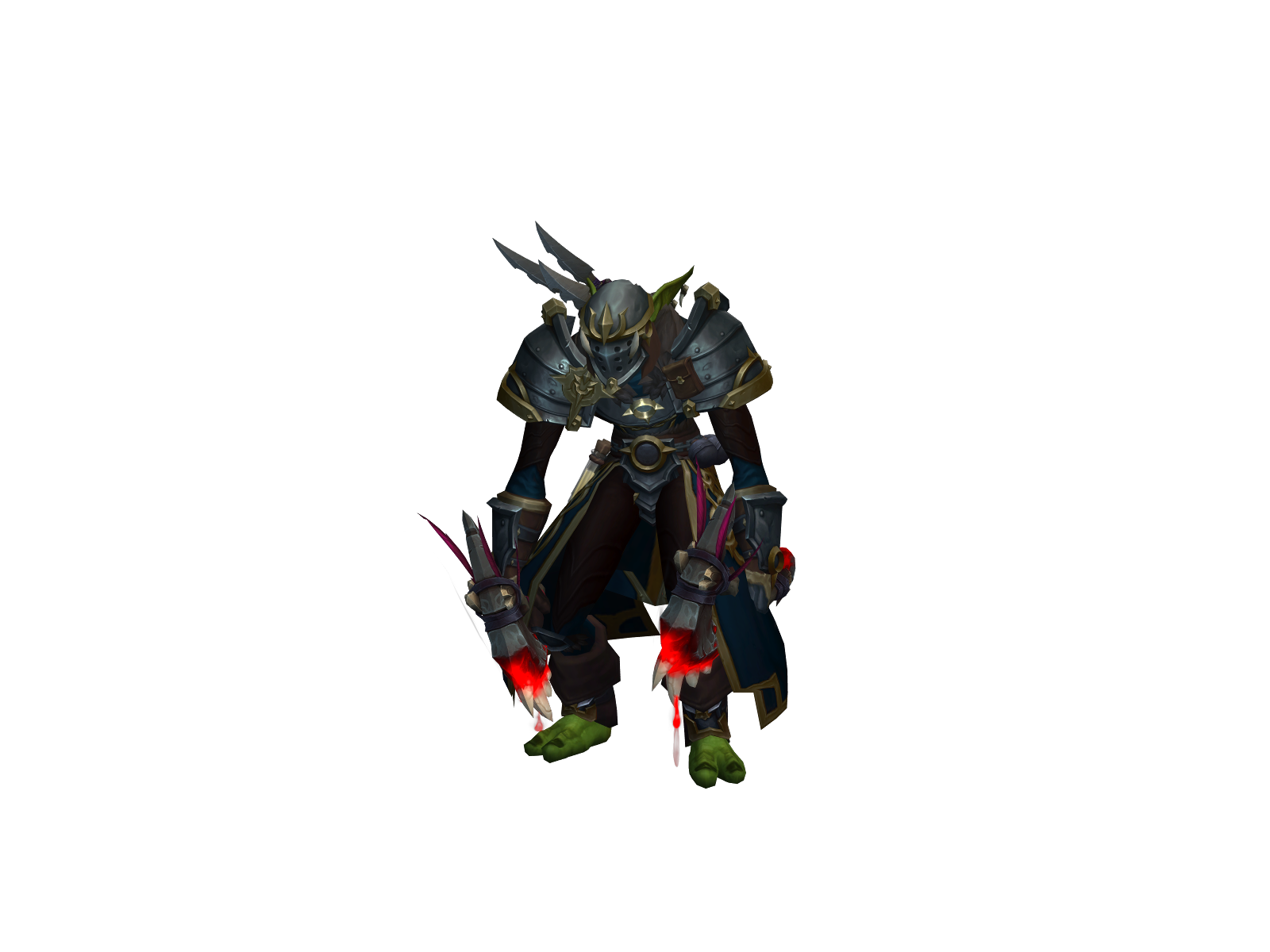 Skimnms 3D character render